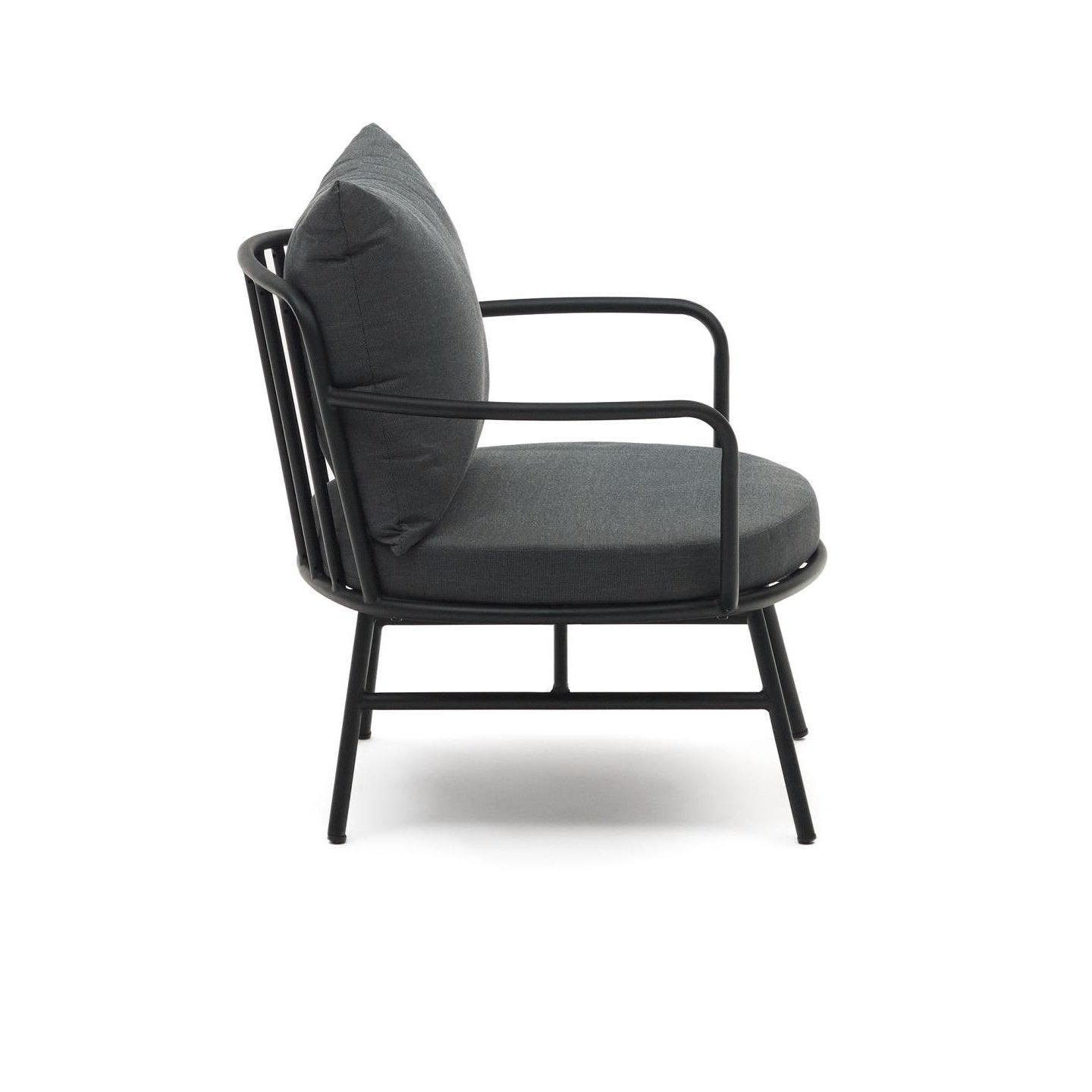 Fotel ogrodowy BRAMANT czarny La Forma Eye on Design
