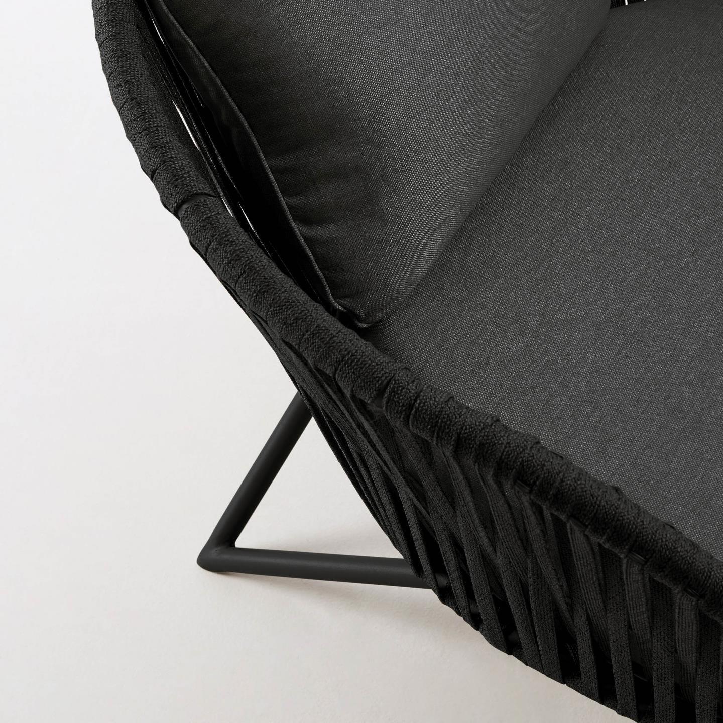 Fotel ogrodowy BRANZIE czarny La Forma Eye on Design