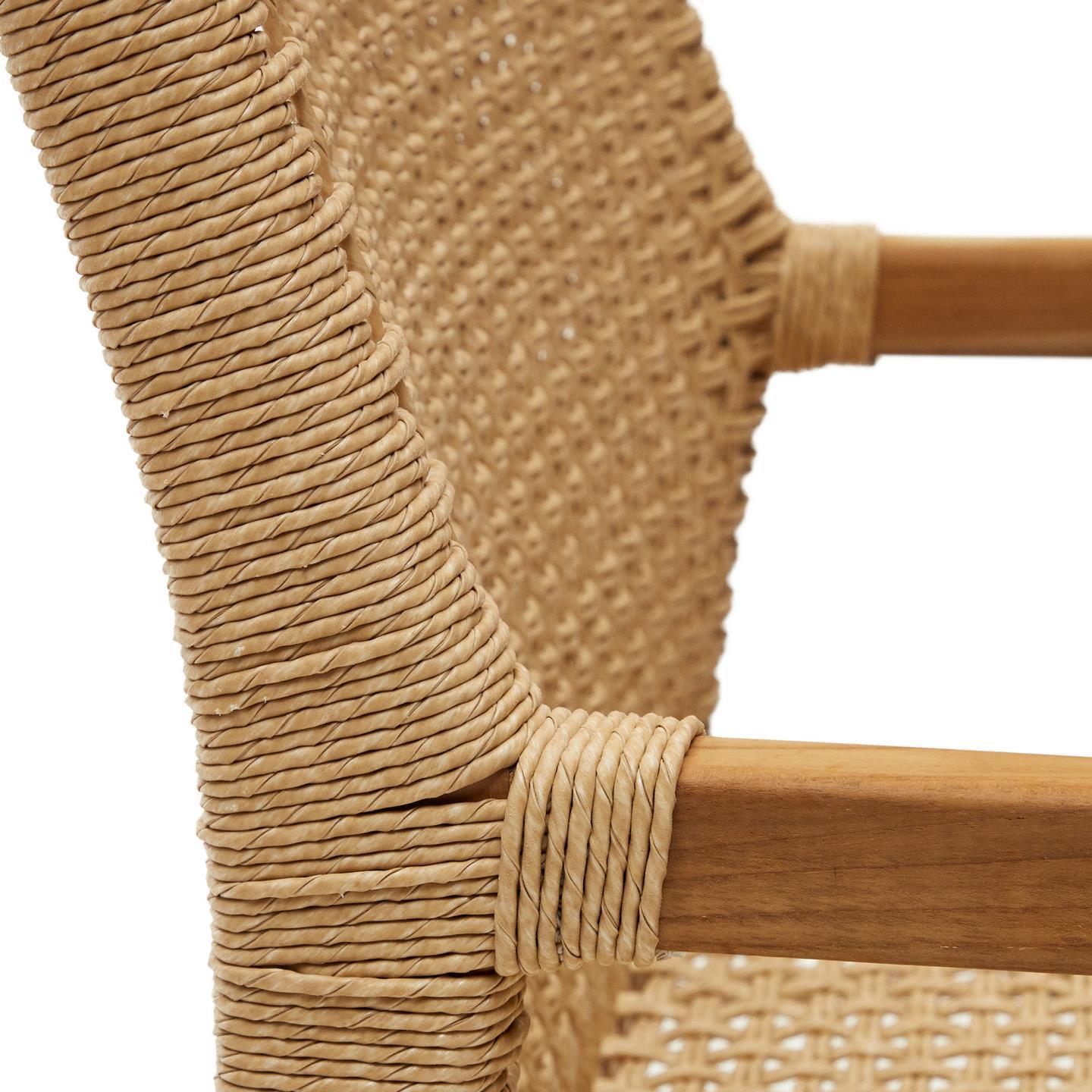 Fotel ogrodowy SABOLLA lite drewno tekowe La Forma Eye on Design