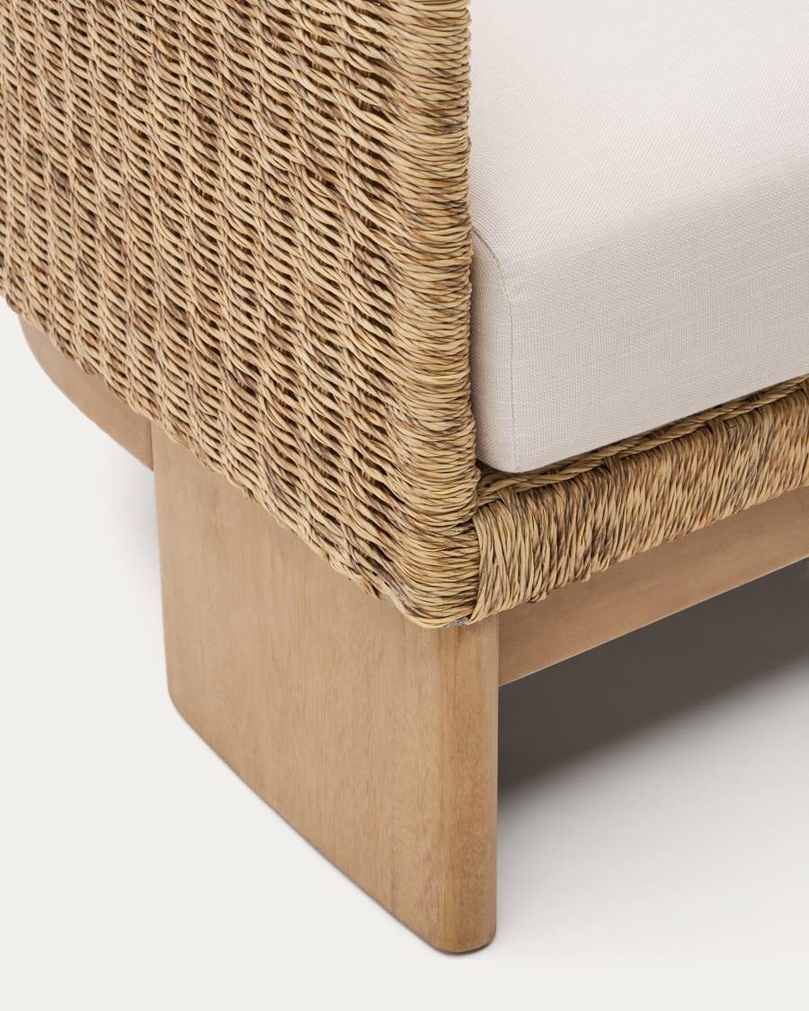 Fotel ogrodowy XORIGUER rattanowe oparcie La Forma Eye on Design