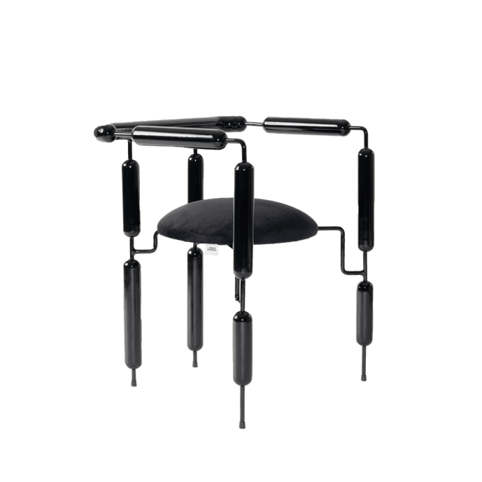 Fotel POODLE stalowy Mati Sipiora Eye on Design