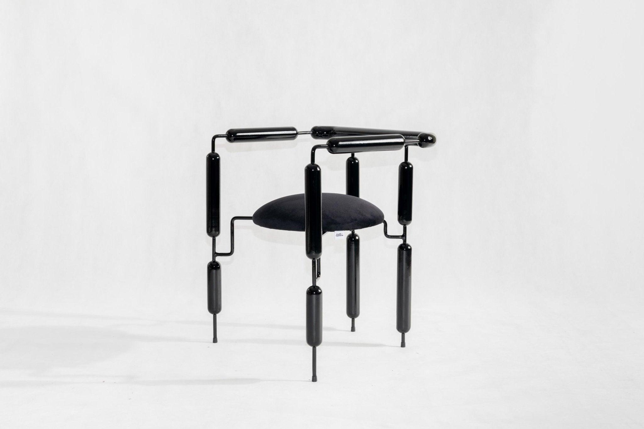 Fotel POODLE stalowy Mati Sipiora Eye on Design