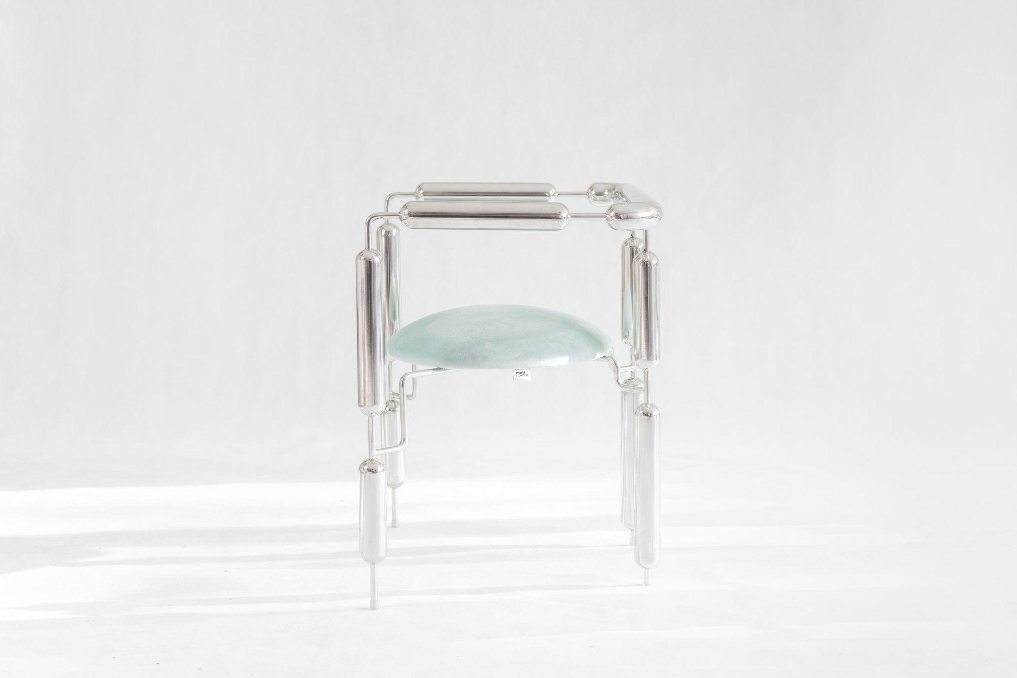 Fotel POODLE stalowy Mati Sipiora Eye on Design