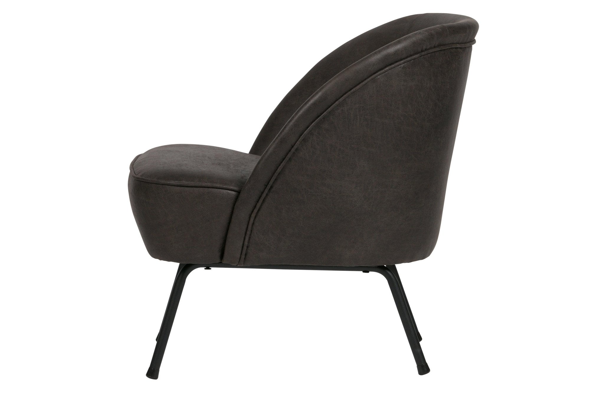 Fotel skórzany VOGUE czarny Be Pure Eye on Design