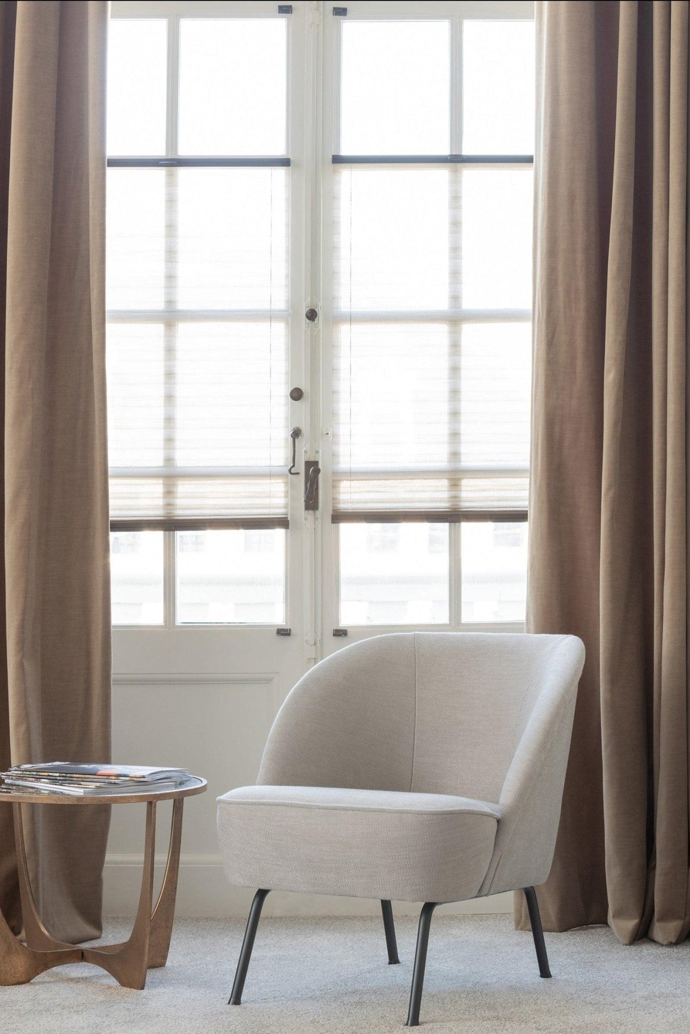Fotel VOGUE piaskowy Be Pure Eye on Design