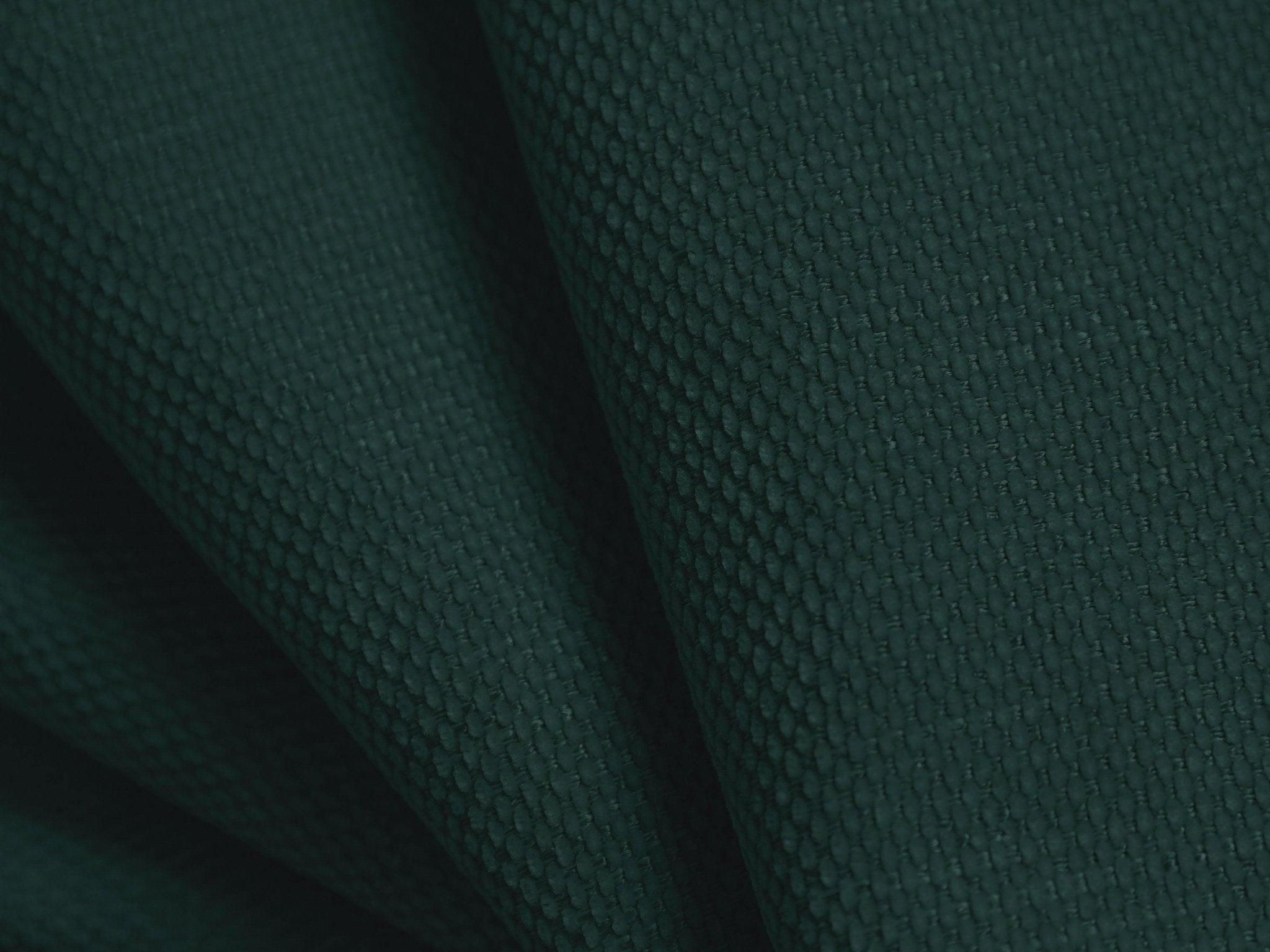 Fotel w tkaninie chenillowej LOLA butelkowa zieleń Windsor & Co Eye on Design