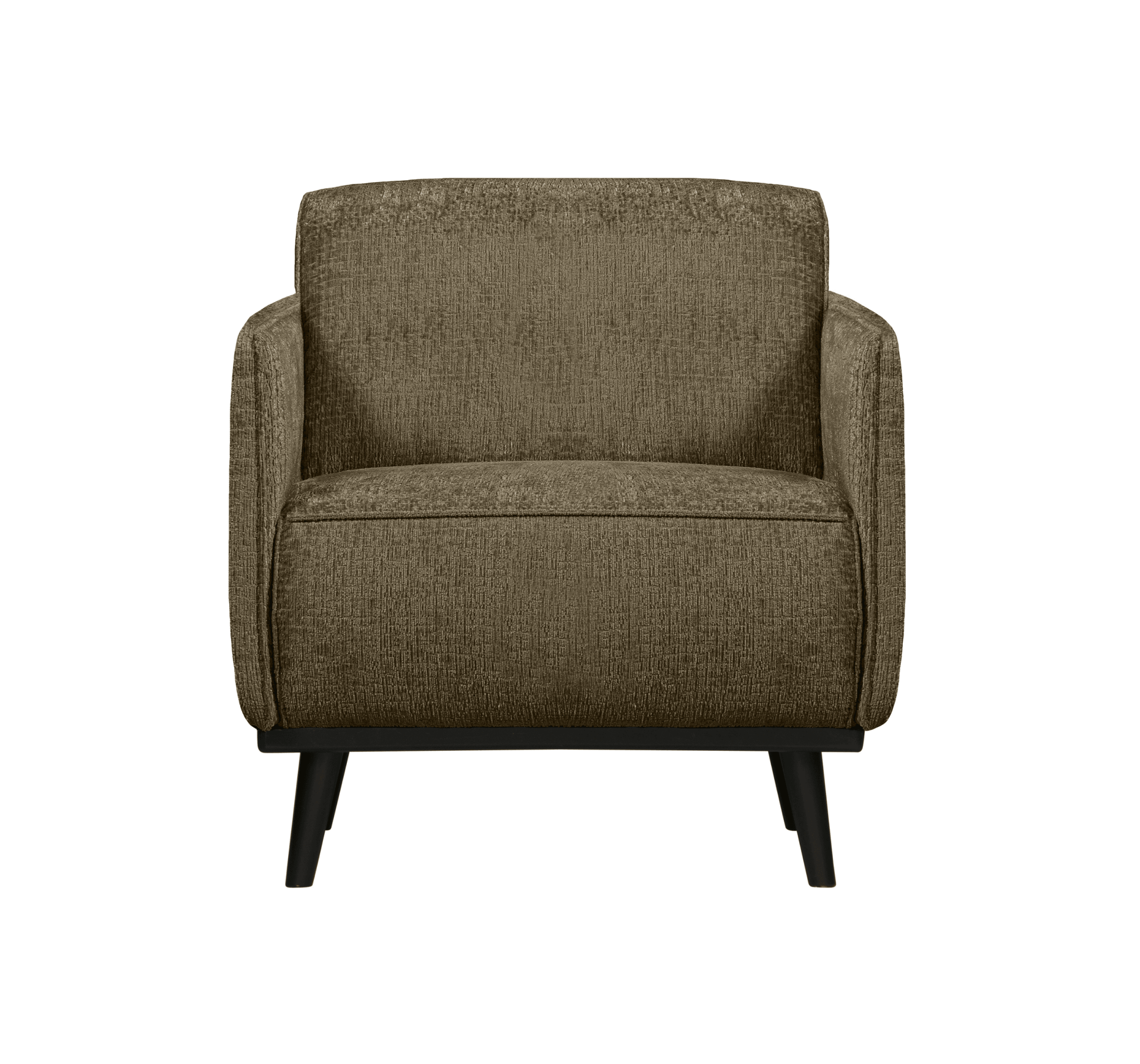 Fotel welurowy STATEMENT STRUCTURE ciemnozielony Be Pure Eye on Design