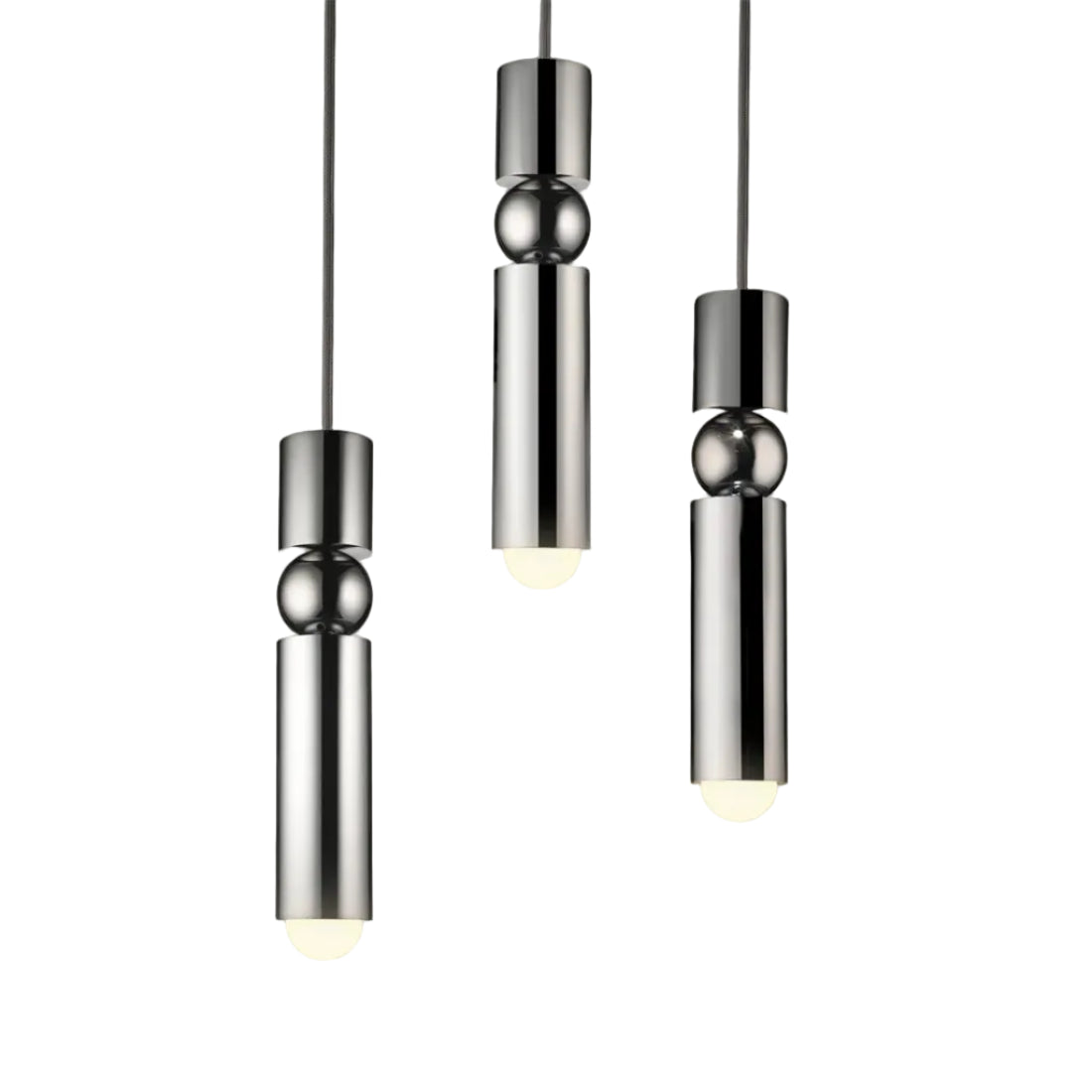 Pendelleuchte 3-flammig FULCRUM verchromt