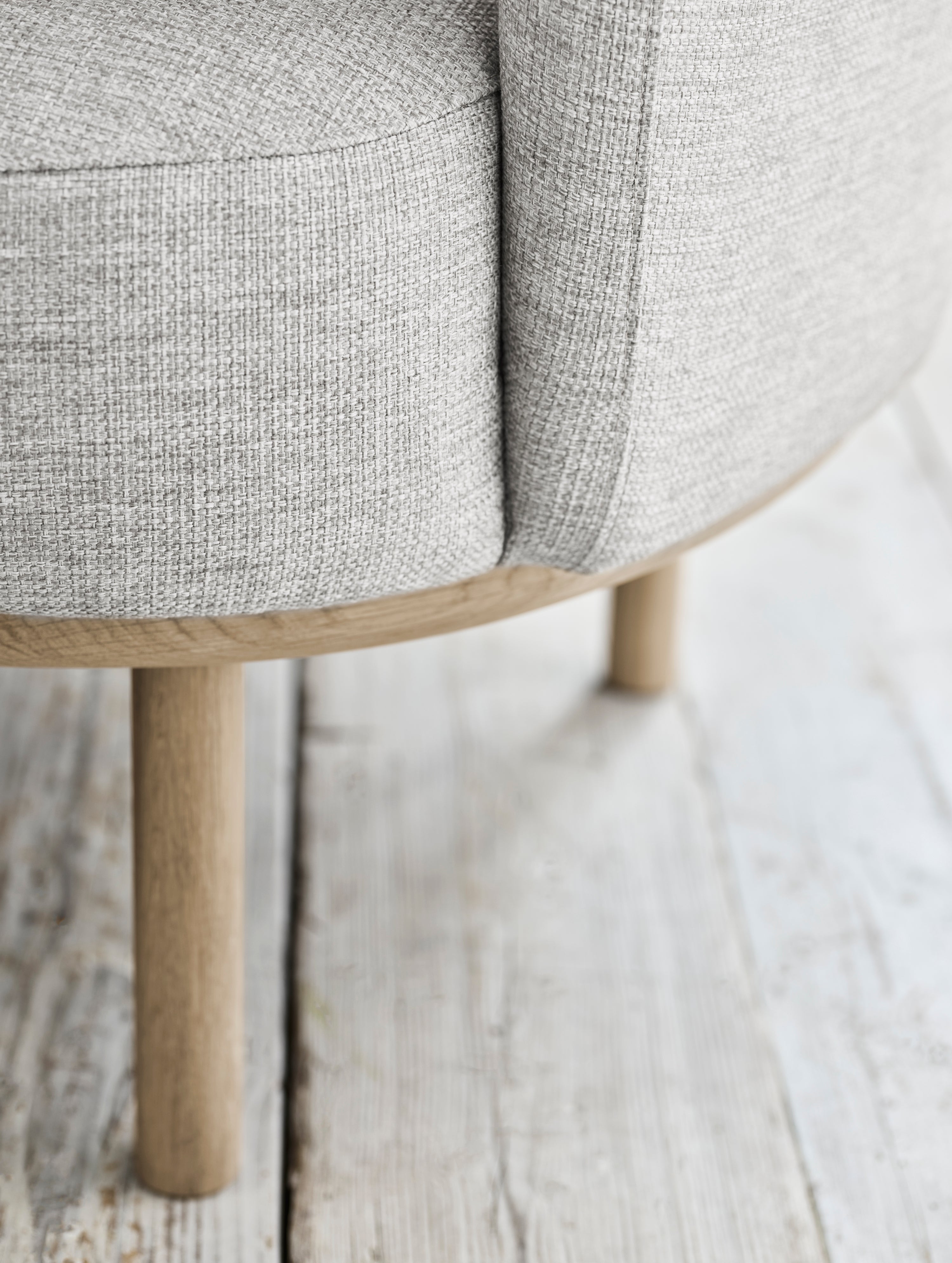 Fuuga 3-Personen-Sofa-Basis aus Eichenholz