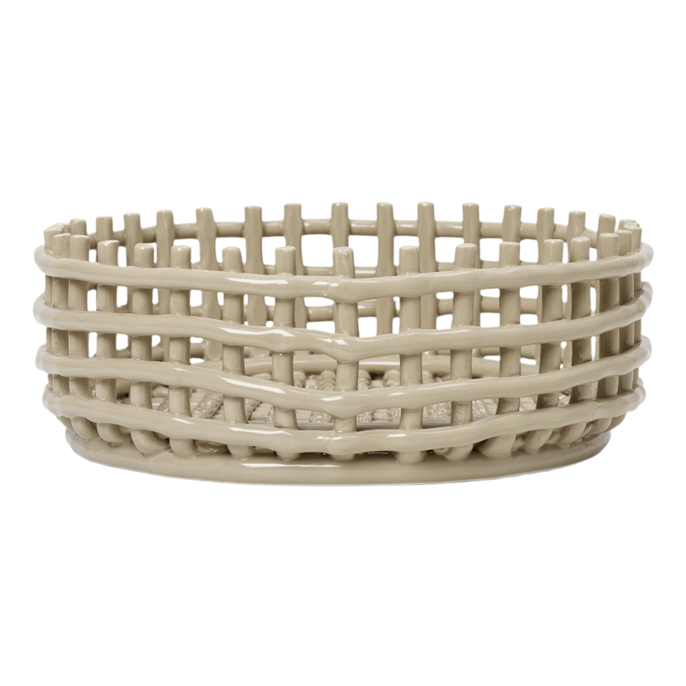 Misa CERAMIC CENTREPIECE beige