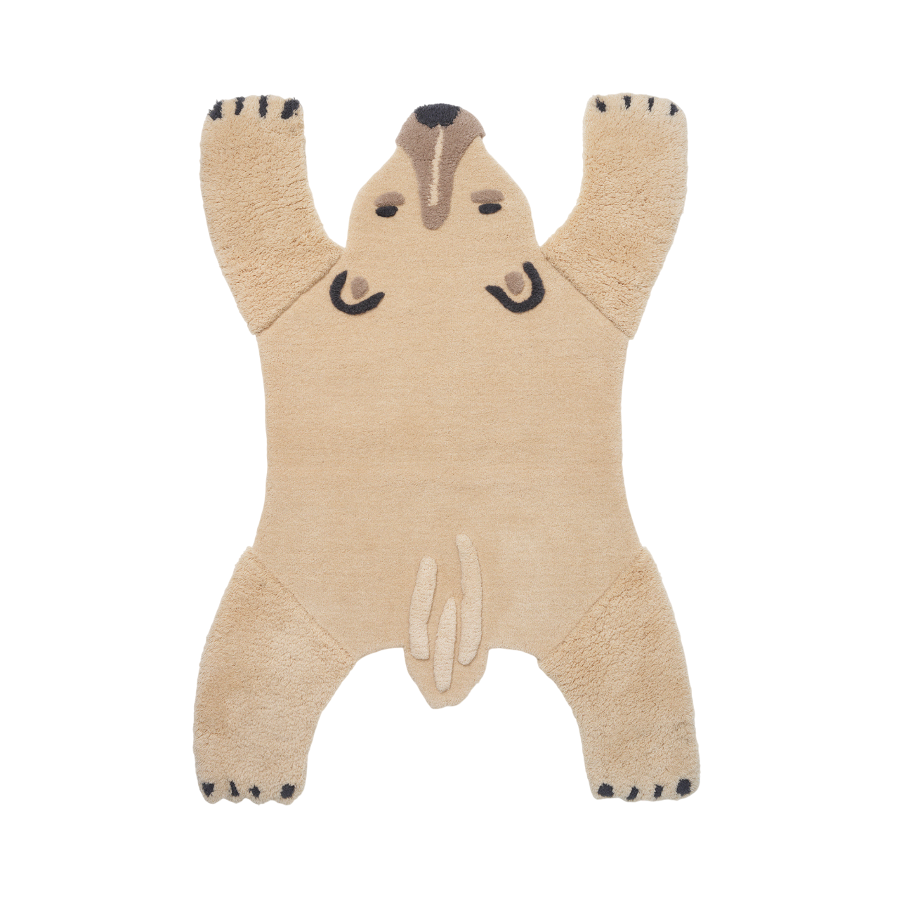 POLAR BEAR beige rug