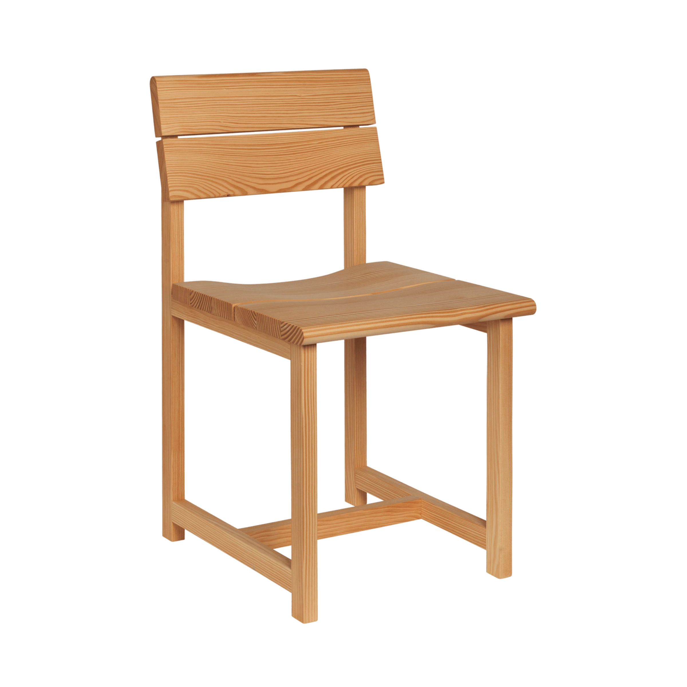 VIST lite chair in Douglas fir wood