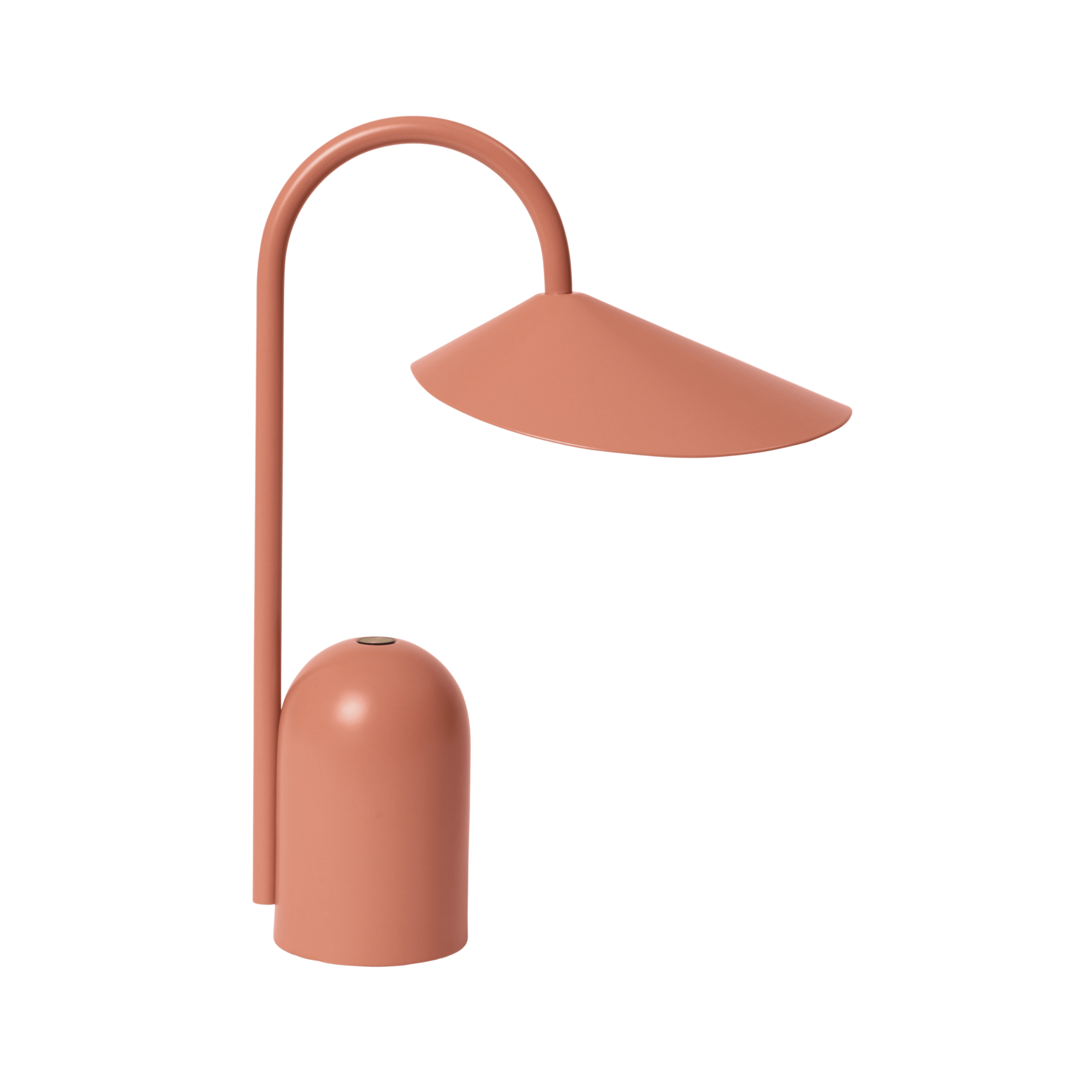 Portable lamp ARUM salmon pink