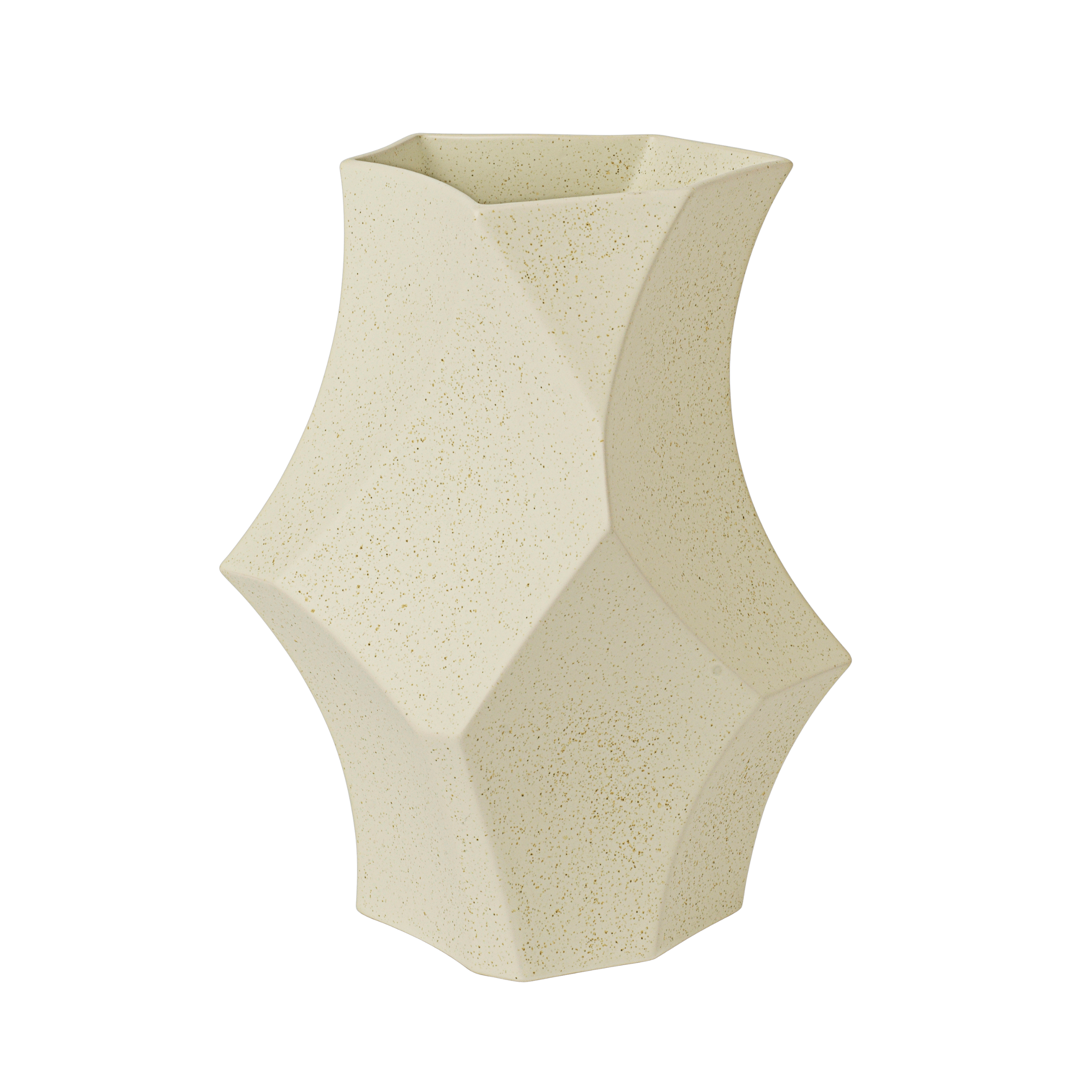CUEVA vase broken white