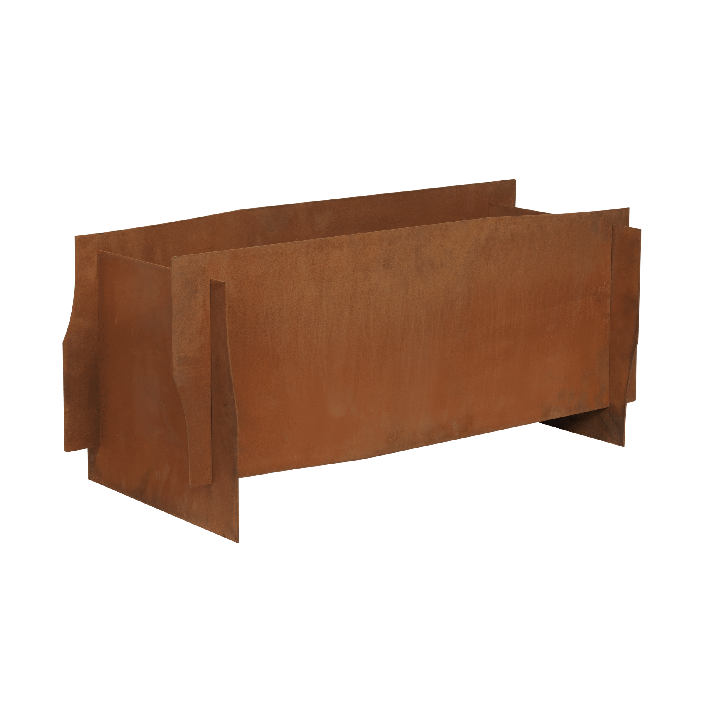 LAPEL LONG Planter Rusty
