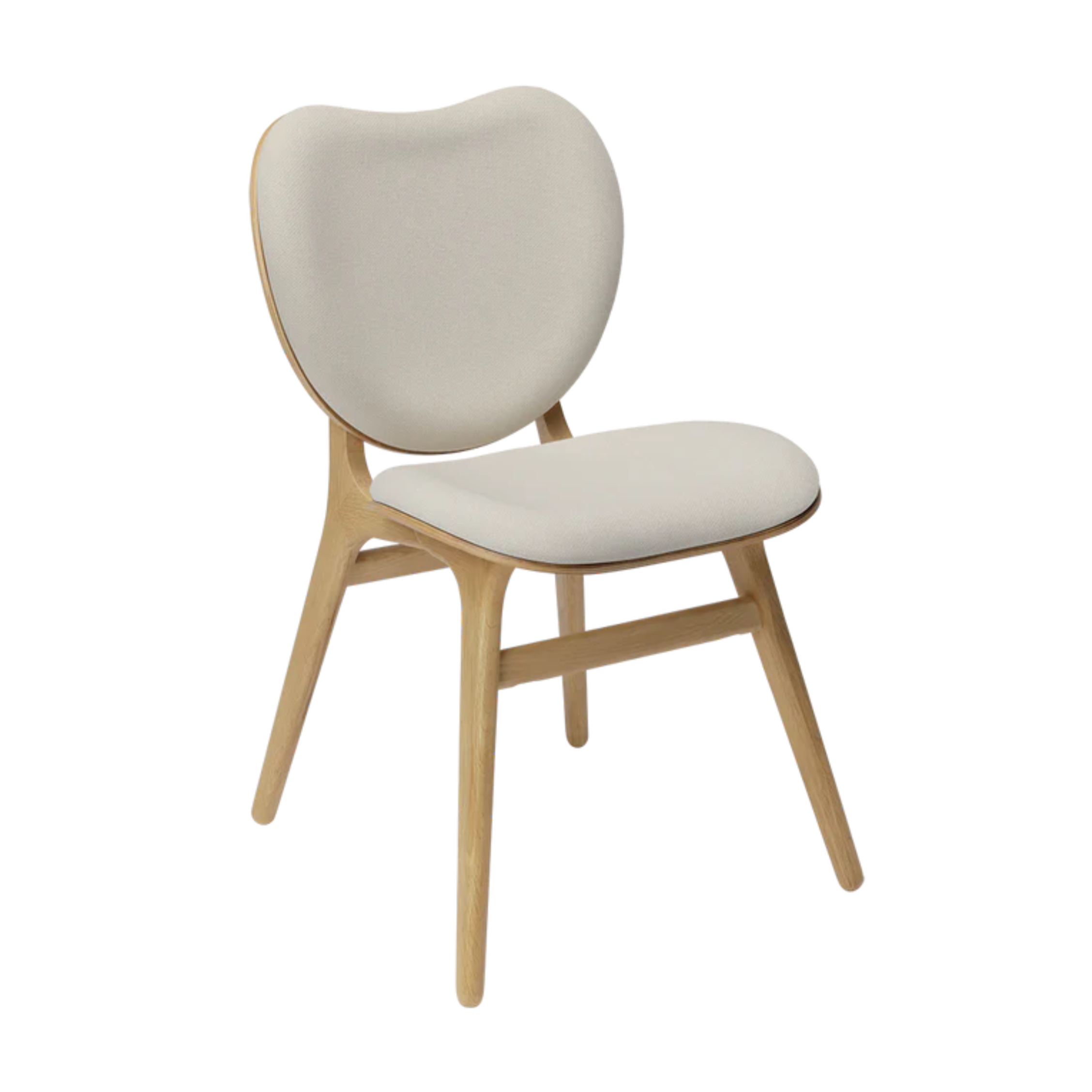 CONVERSATION chair sand with oak base