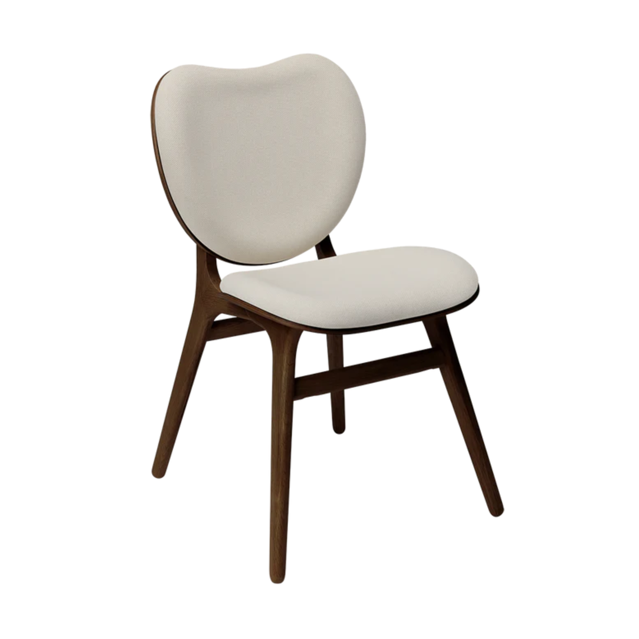 CONVERSATION chair sand with dark oak base
