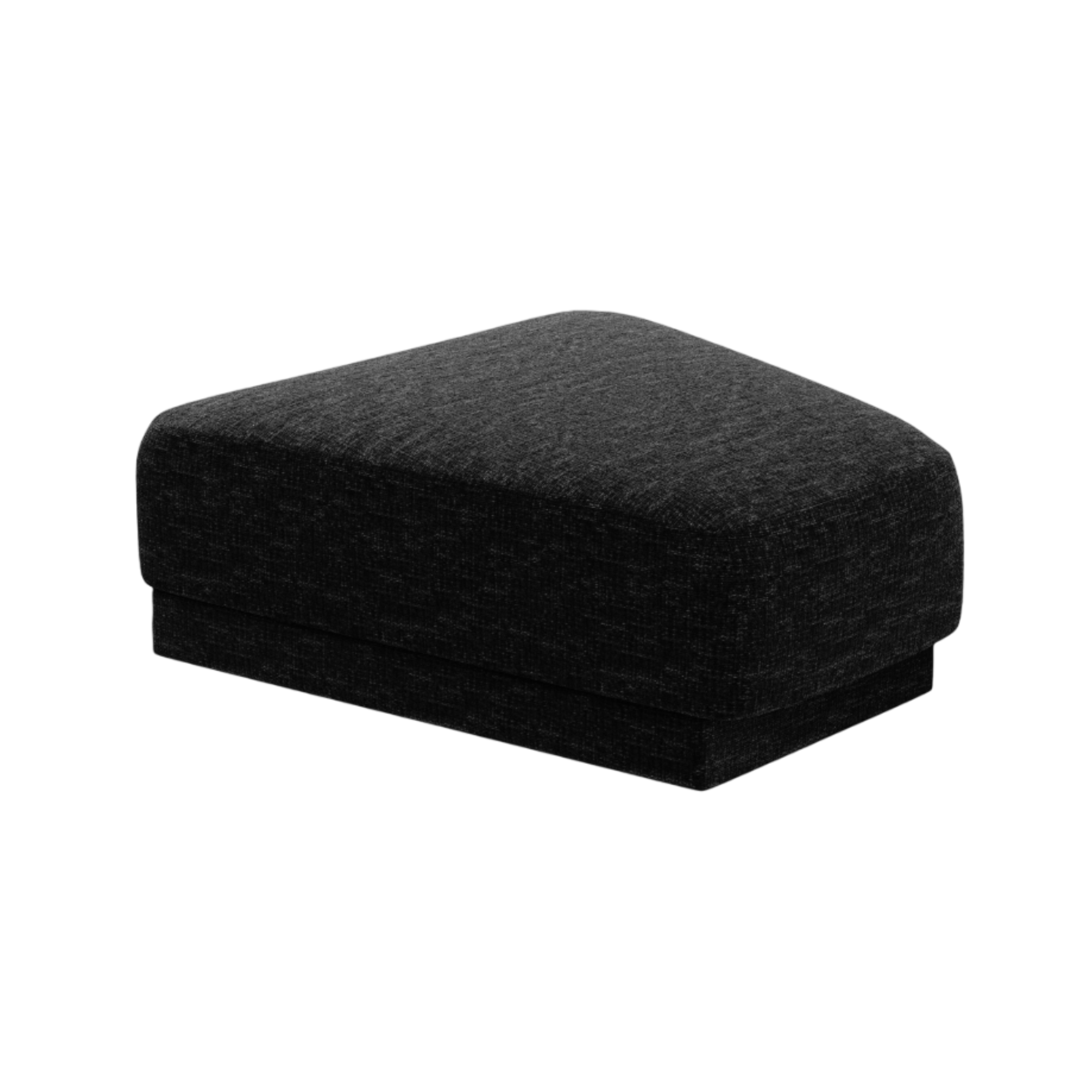 MILEY Puff Black Chenille Silky