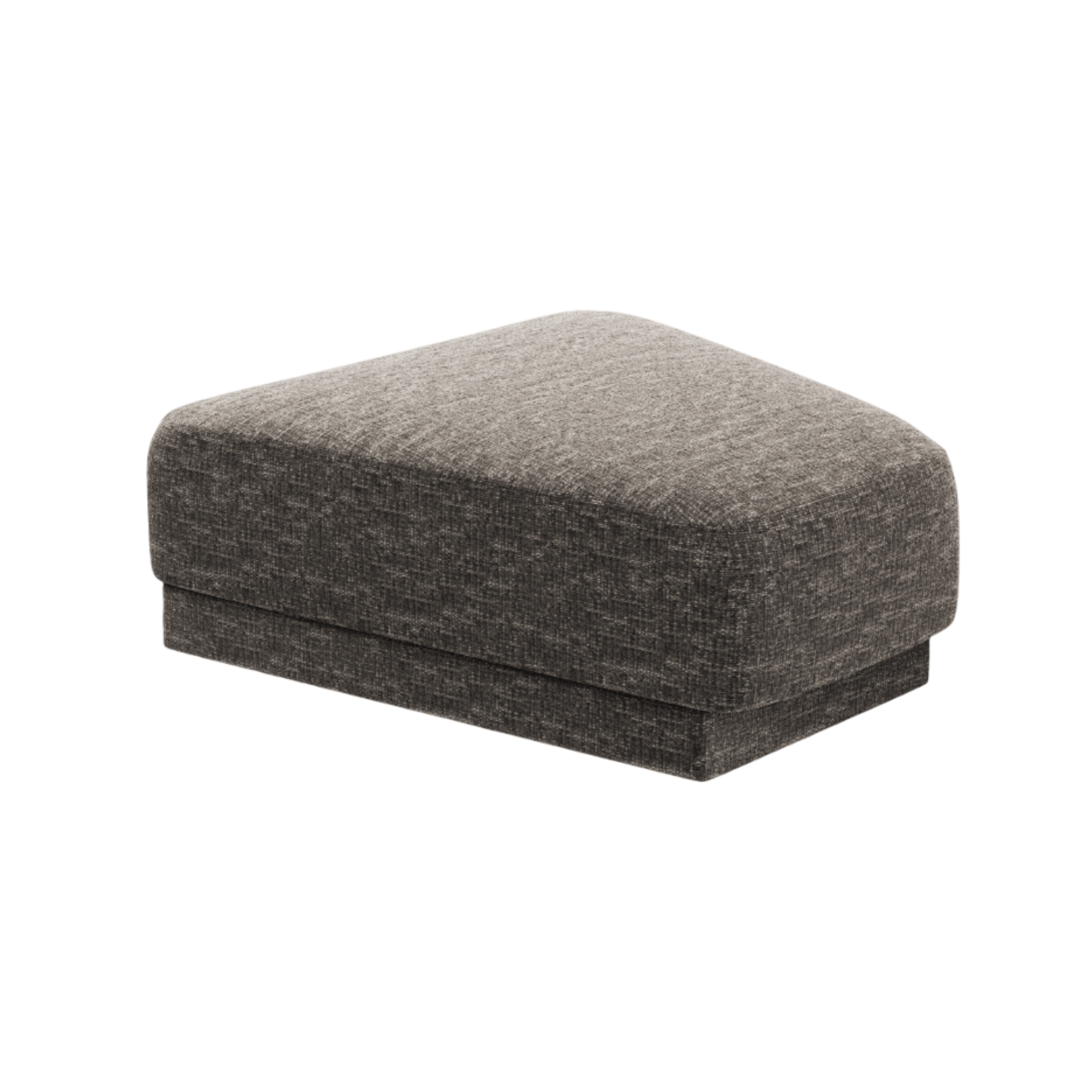 MILEY Puff Gray Chenille Silky
