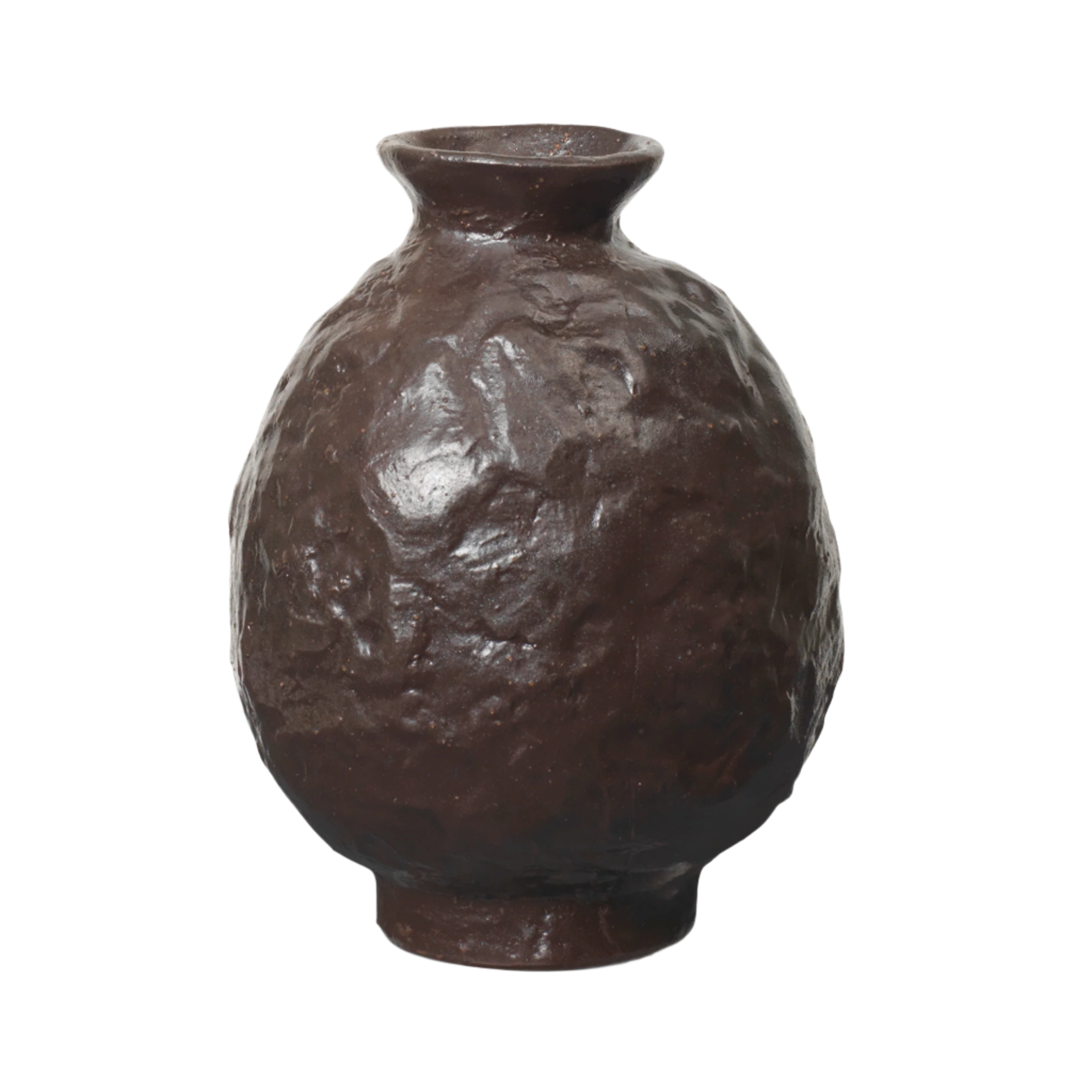DORO Vase dunkelbraun