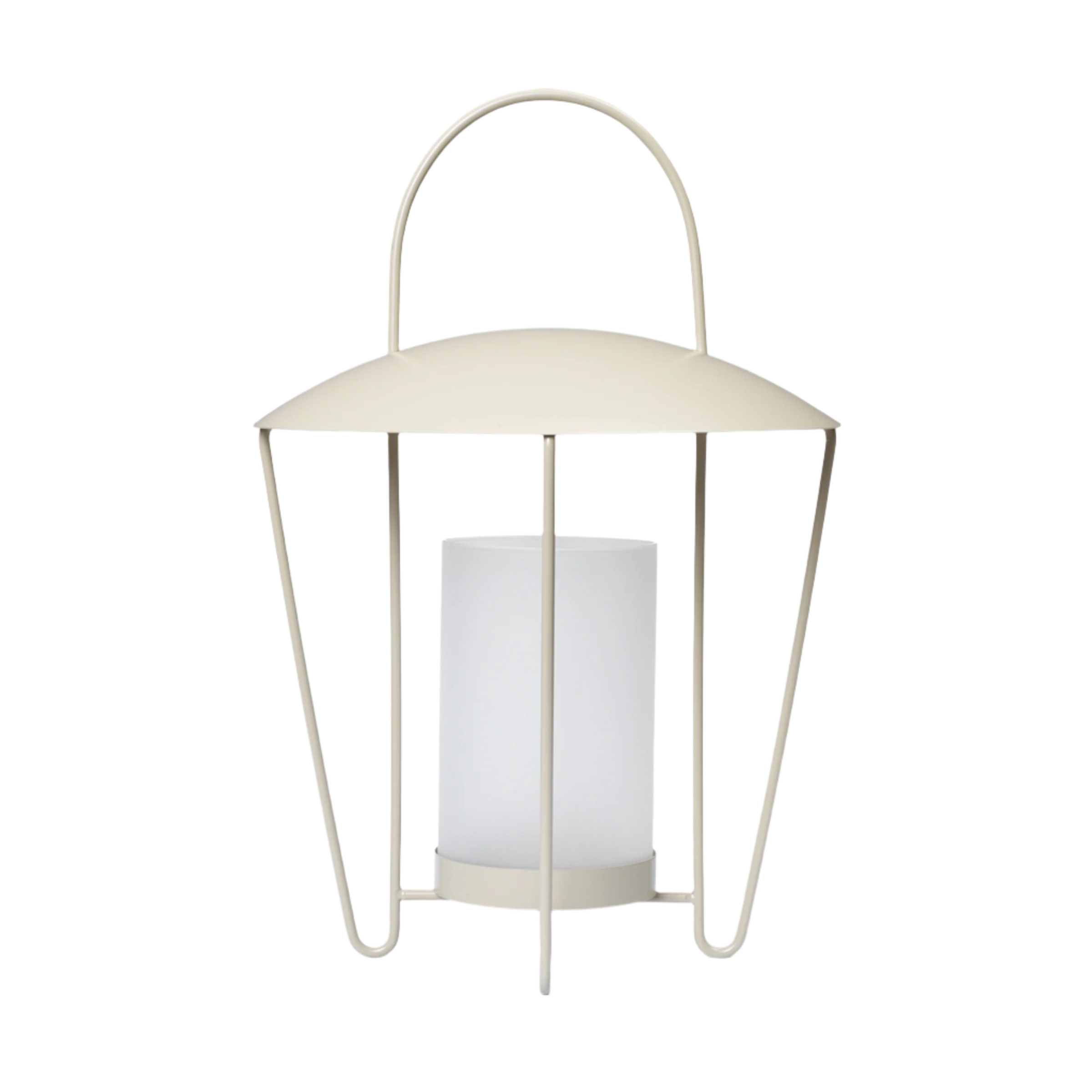 ABRI beige Laterne