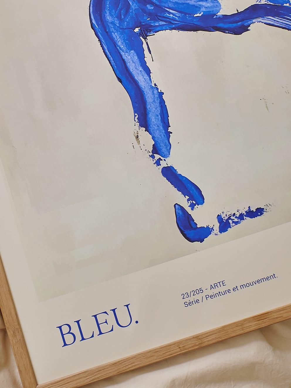 Grafika artystyczna BLUE The Poster Club Eye on Design