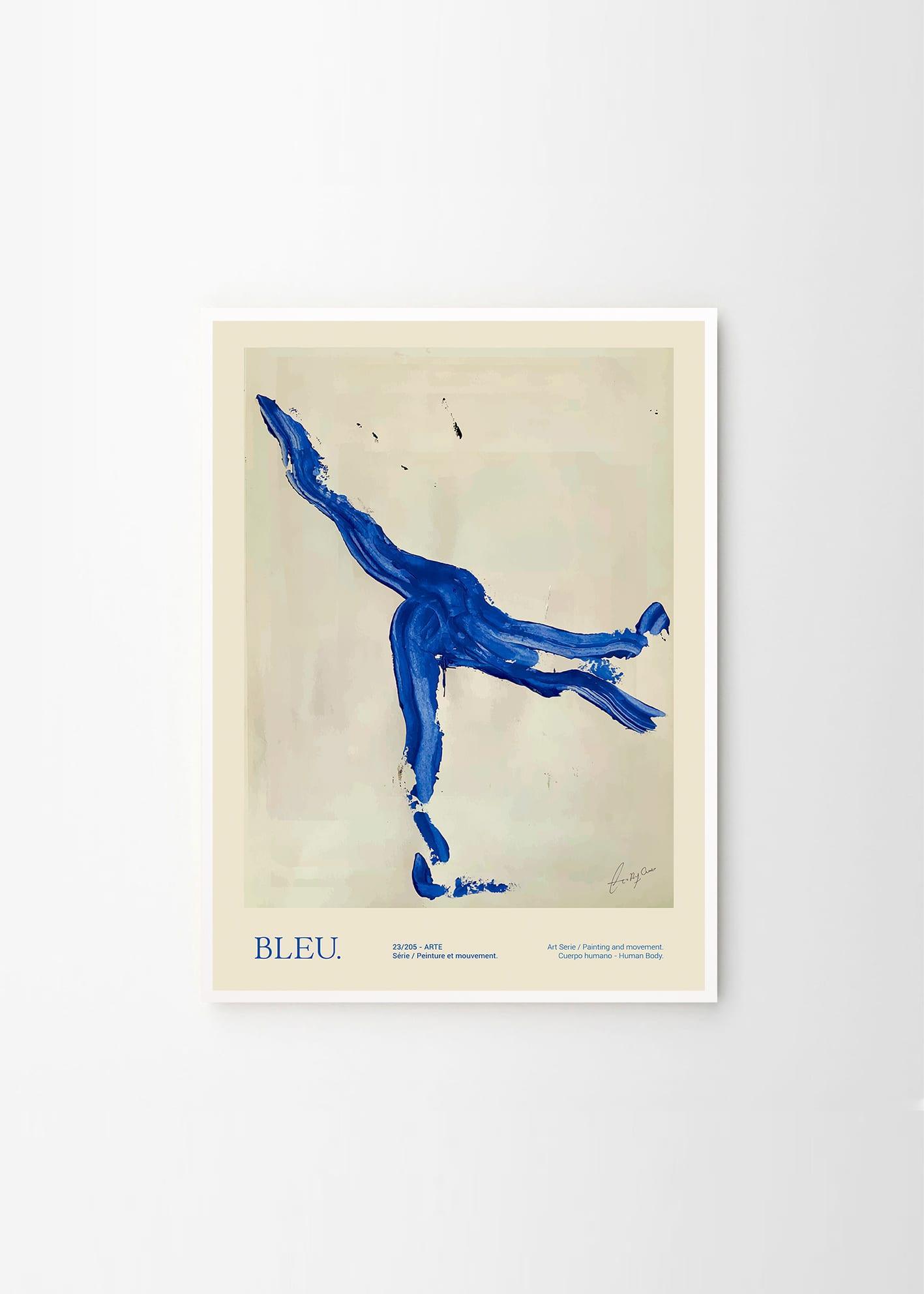 Grafika artystyczna BLUE The Poster Club Eye on Design