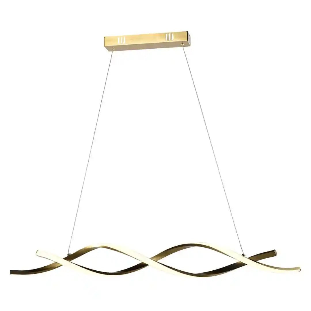 LORINE Gold Chandelier