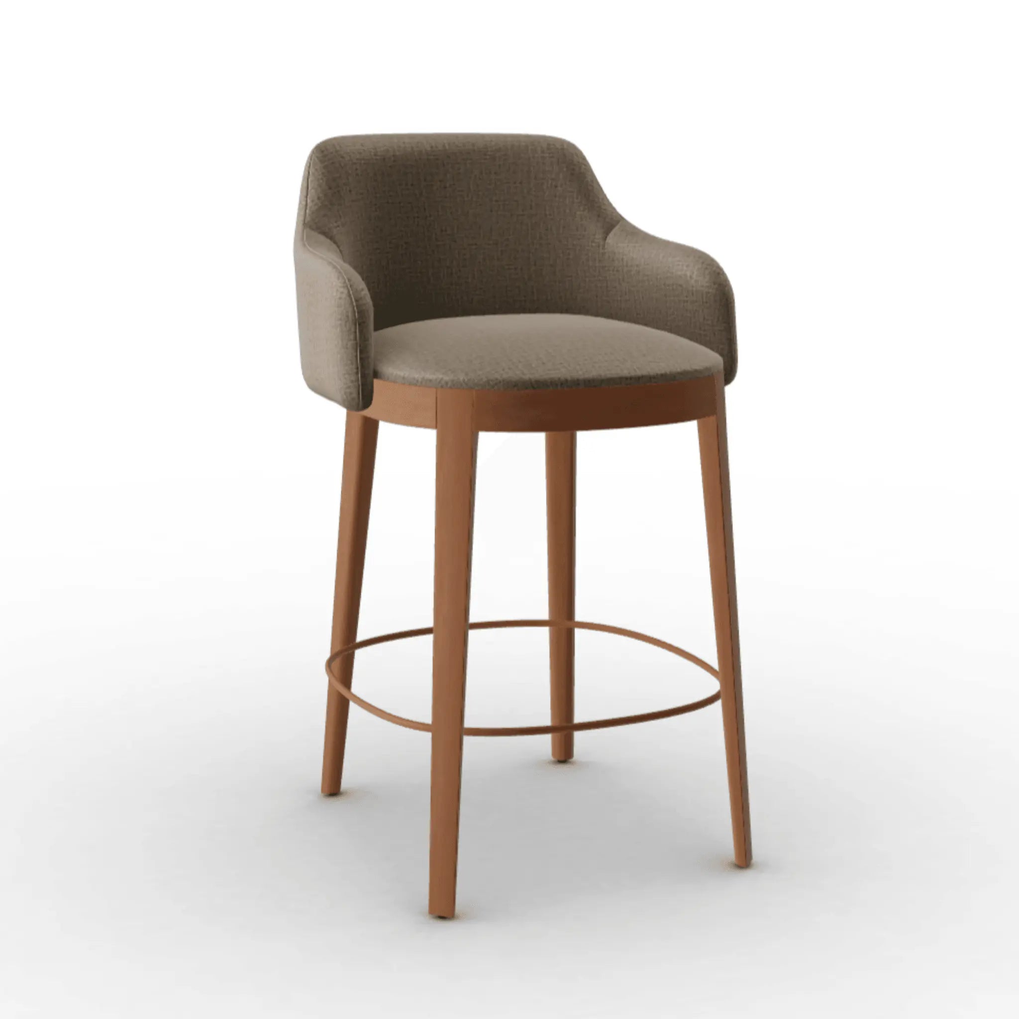 Hoker ADÈL melanż beżowy Calligaris orzech włoski Eye on Design