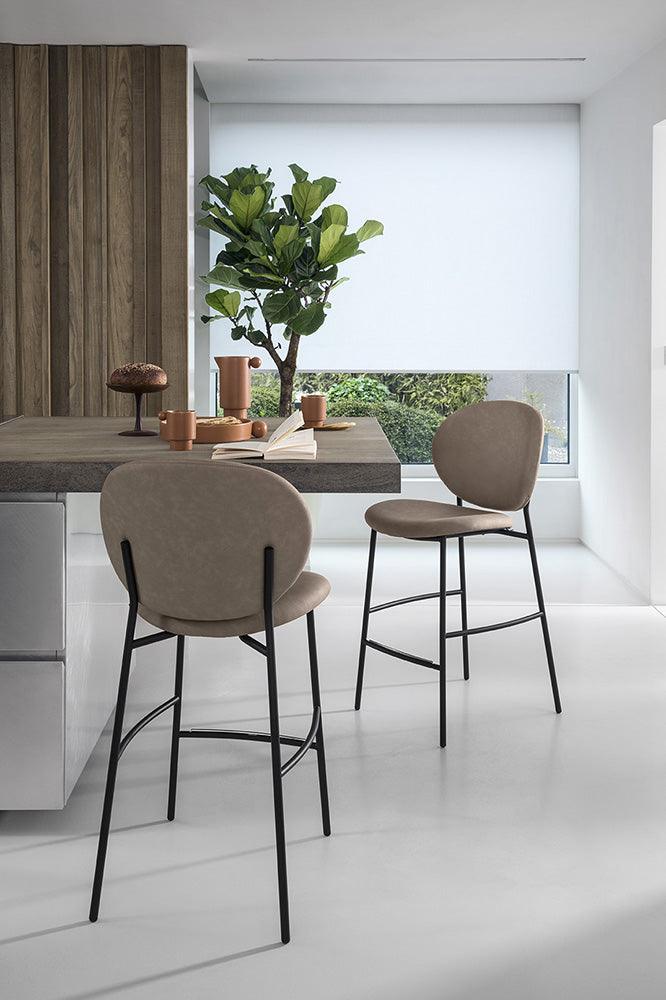 Hoker aksamitny INÈS różowy Calligaris Eye on Design