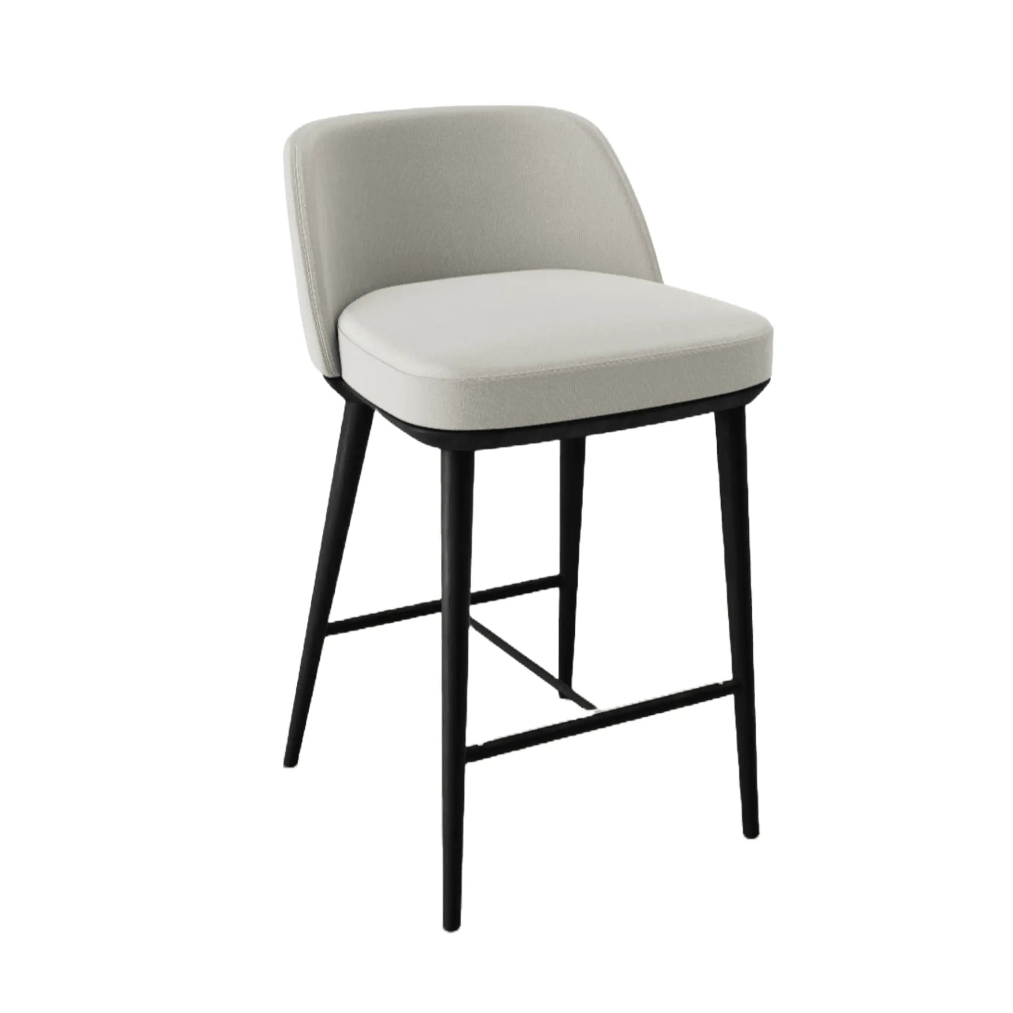 Hoker FOYER piaskowy Calligaris drewniana matowa czerń Eye on Design