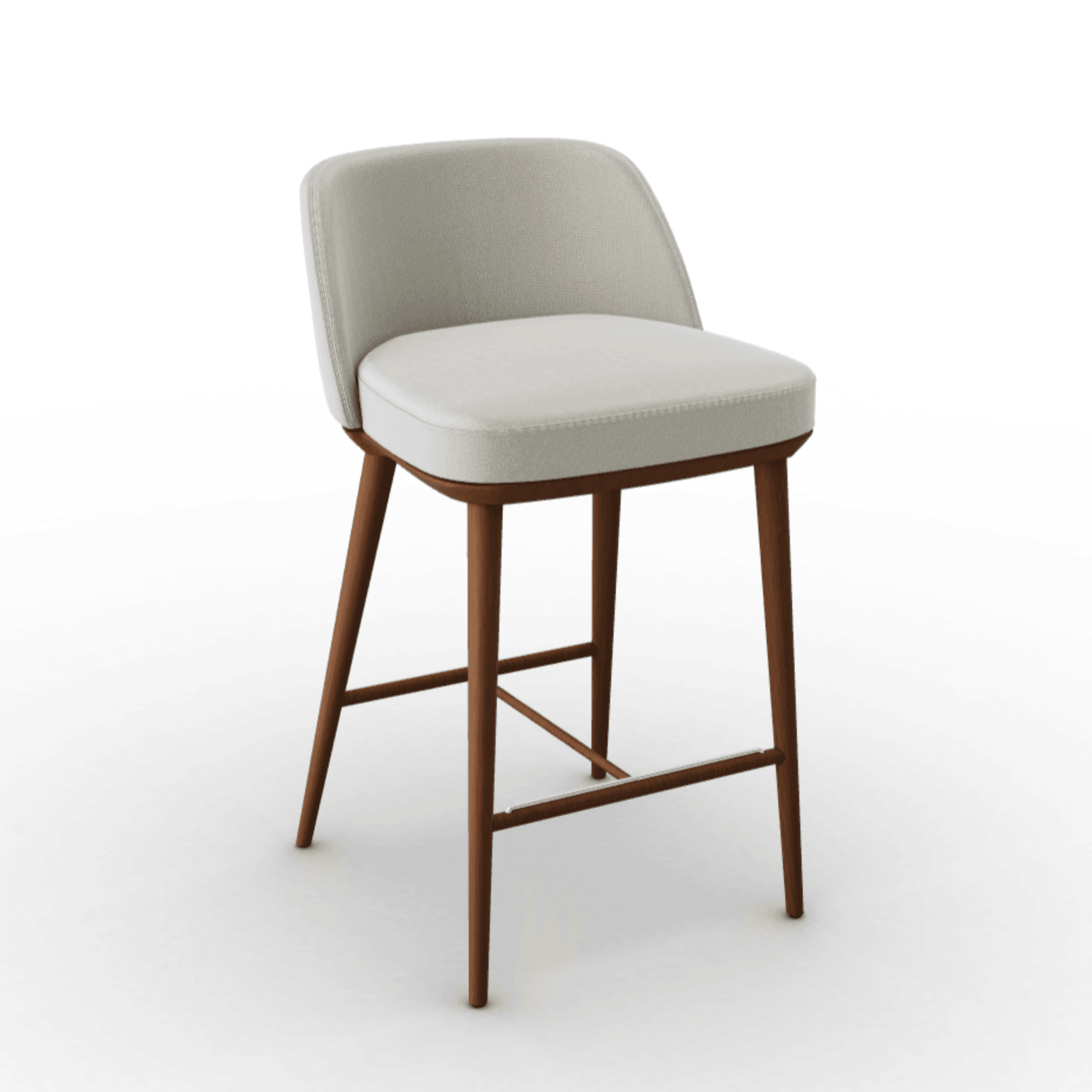 Hoker FOYER piaskowy Calligaris drewniana orzech włoski Eye on Design