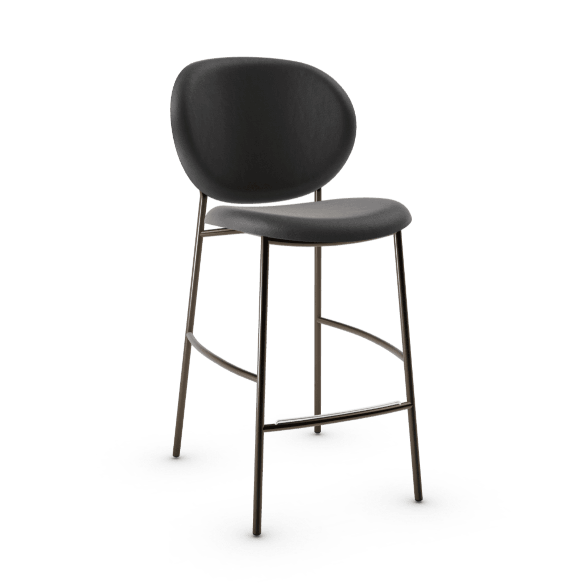 Hoker INÈS ciemnoszary Calligaris matowy brąz Eye on Design