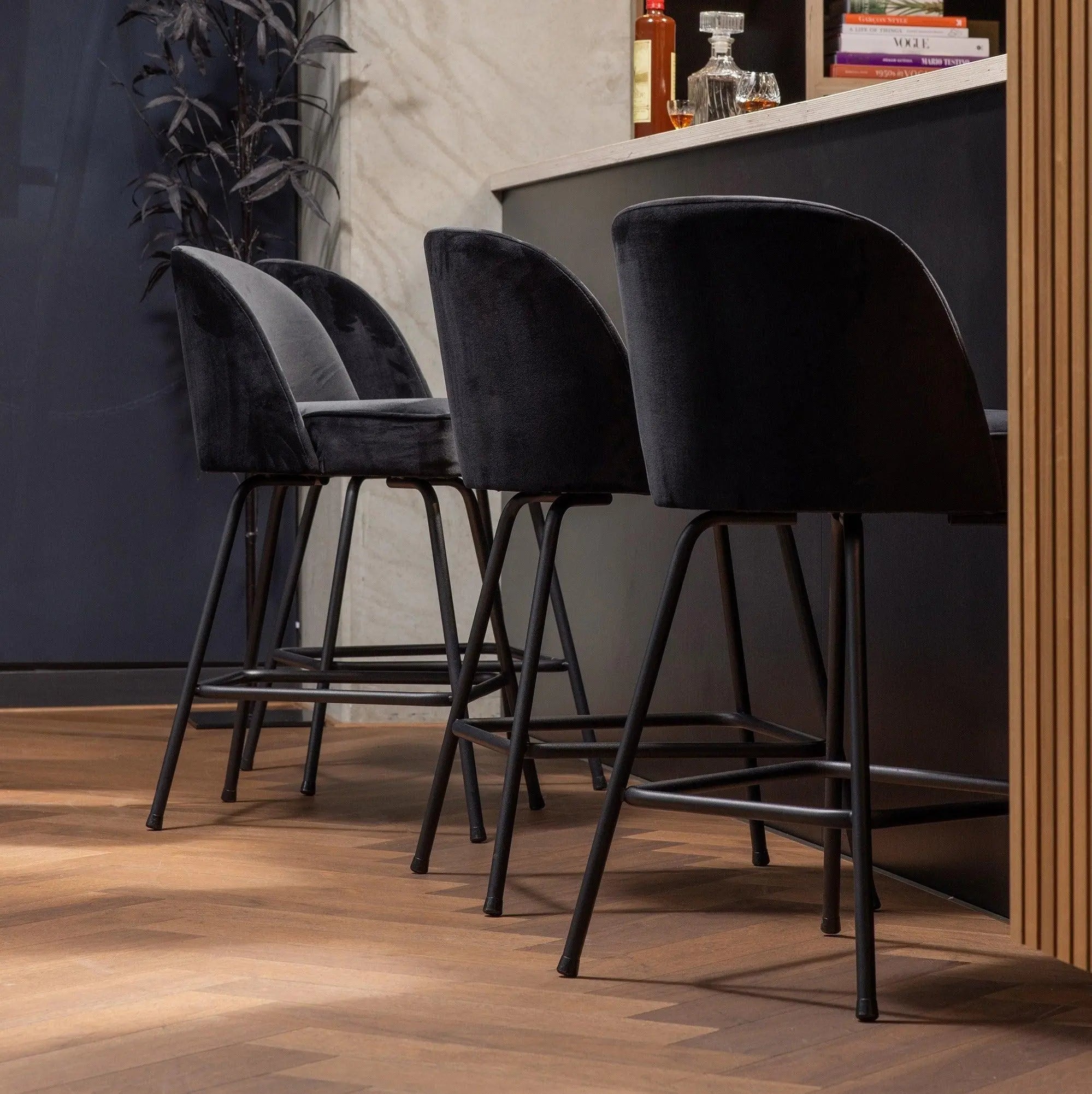 Hoker skórzany VOGUE czarny – Woood