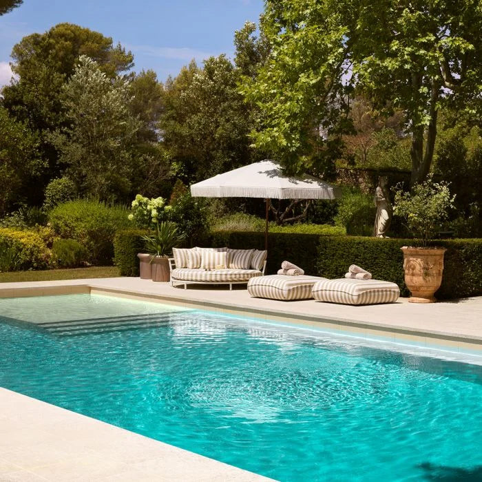 LAGUNO Outdoor Sofa White with Cream