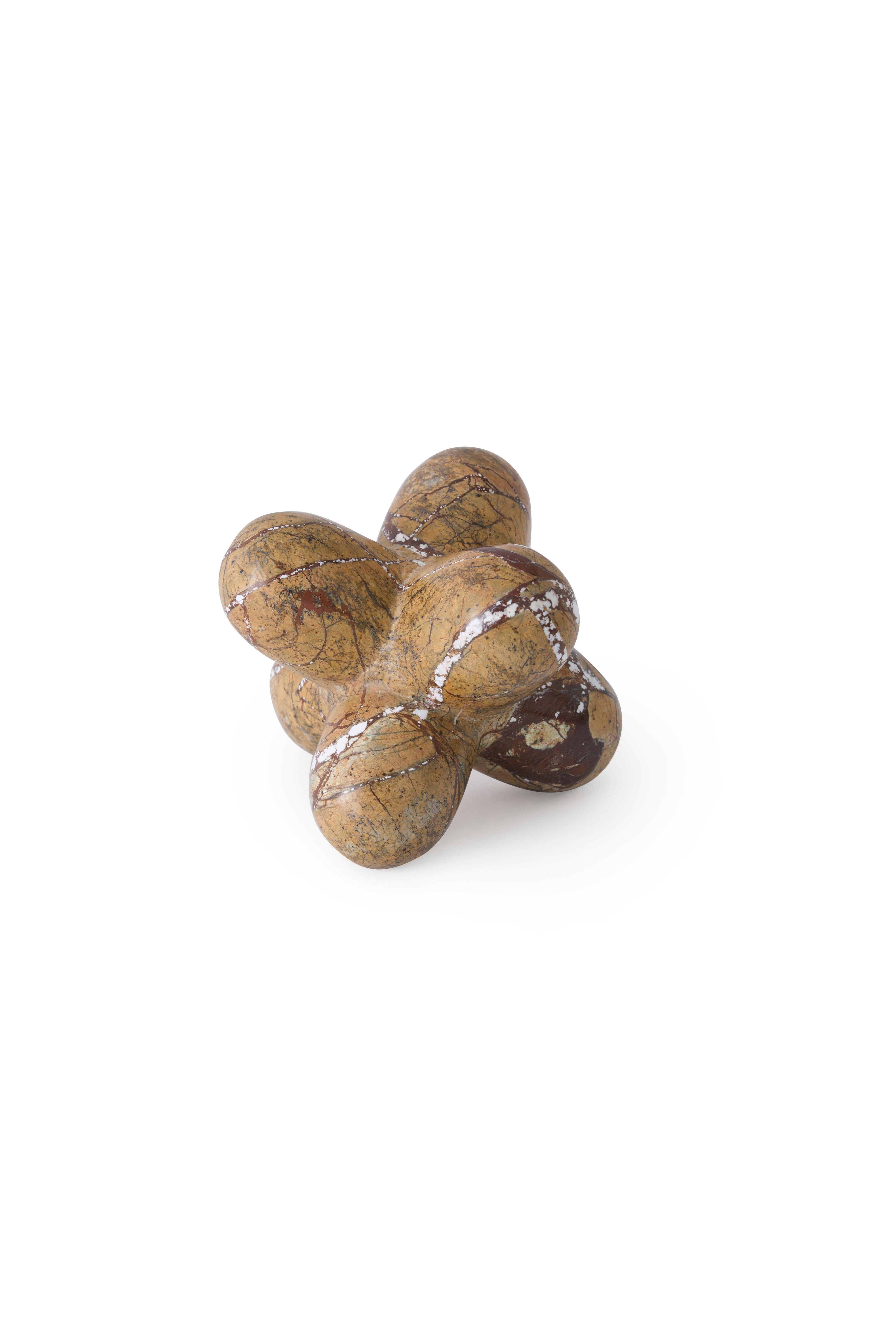JACK Decoration in Forest Brown Marble