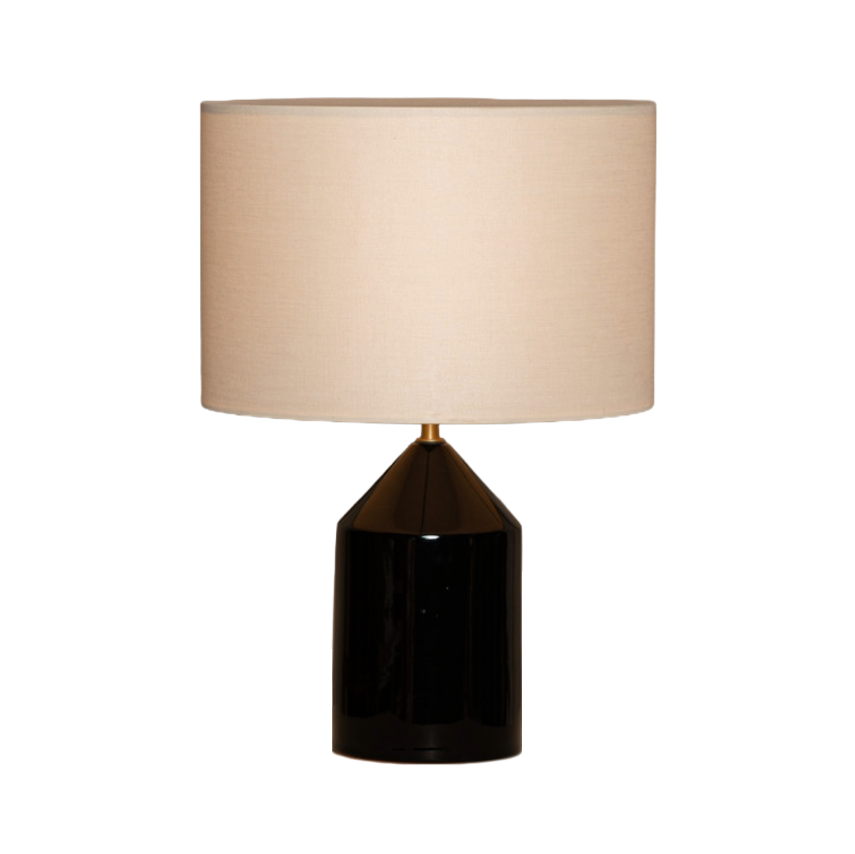 Tischlampe aus Keramik JOSEF schwarz