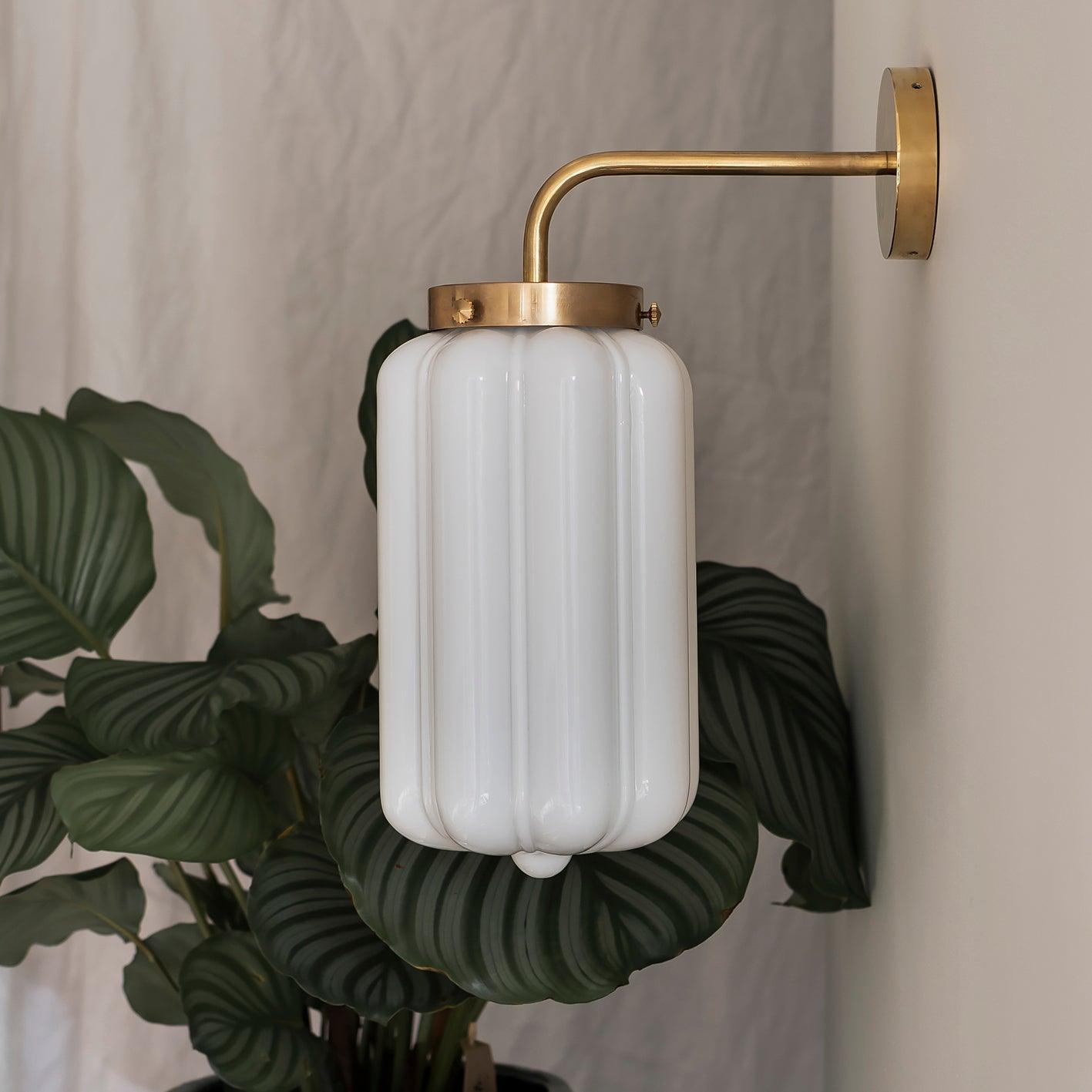 Kinkiet DECO nikiel Embassy Interiors Eye on Design