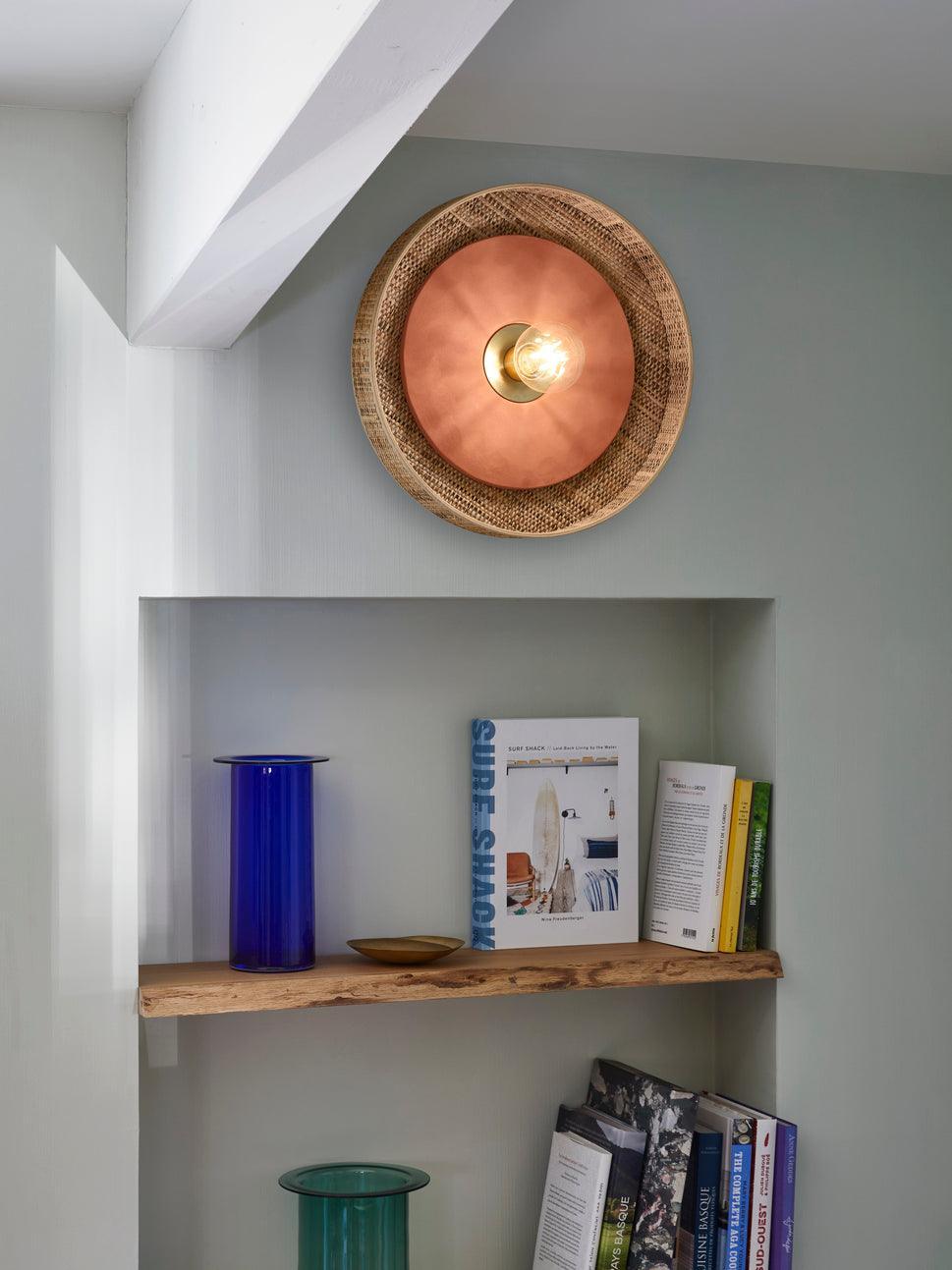 Kinkiet PORTINATX ceglany Market Set Eye on Design