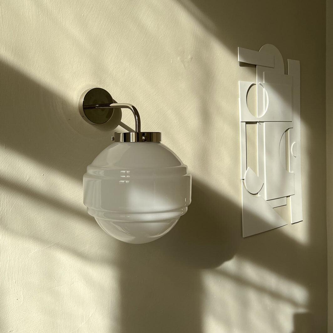 Kinkiet SATURN nikiel Embassy Interiors Eye on Design