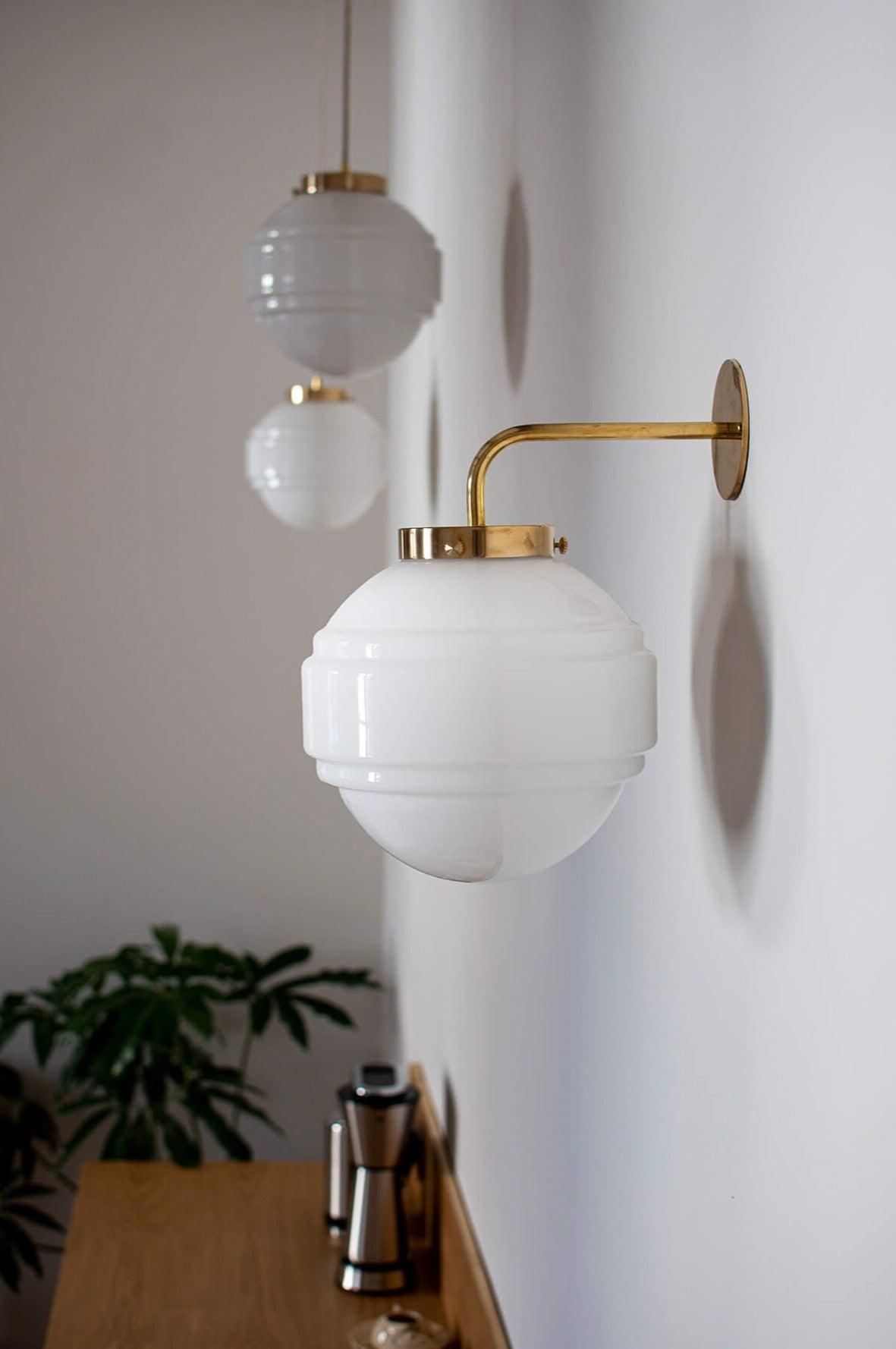 Kinkiet SATURN nikiel Embassy Interiors Eye on Design