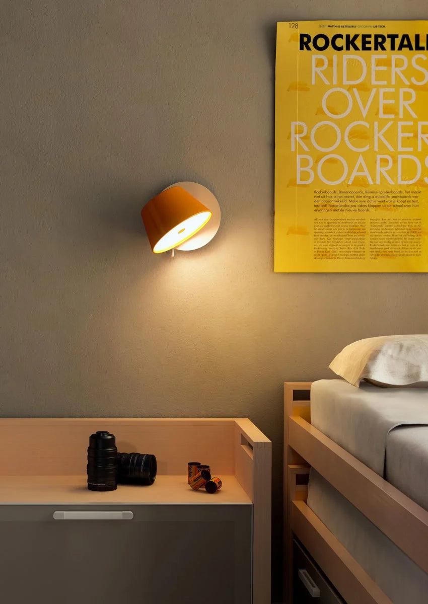 Kinkiet ścienny TAM TAM biały Marset Eye on Design