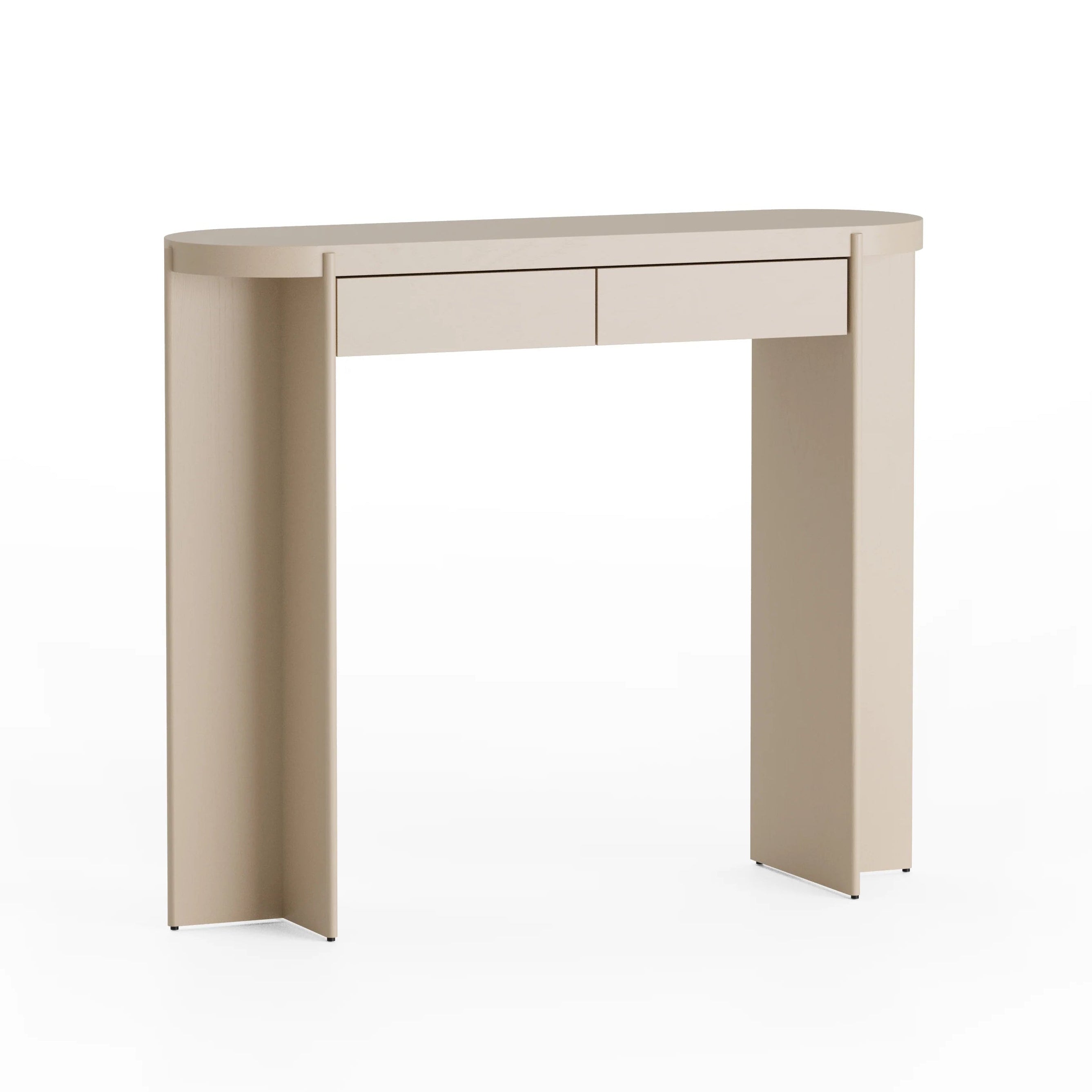 KIRU DUO Console Cream Oak Wood