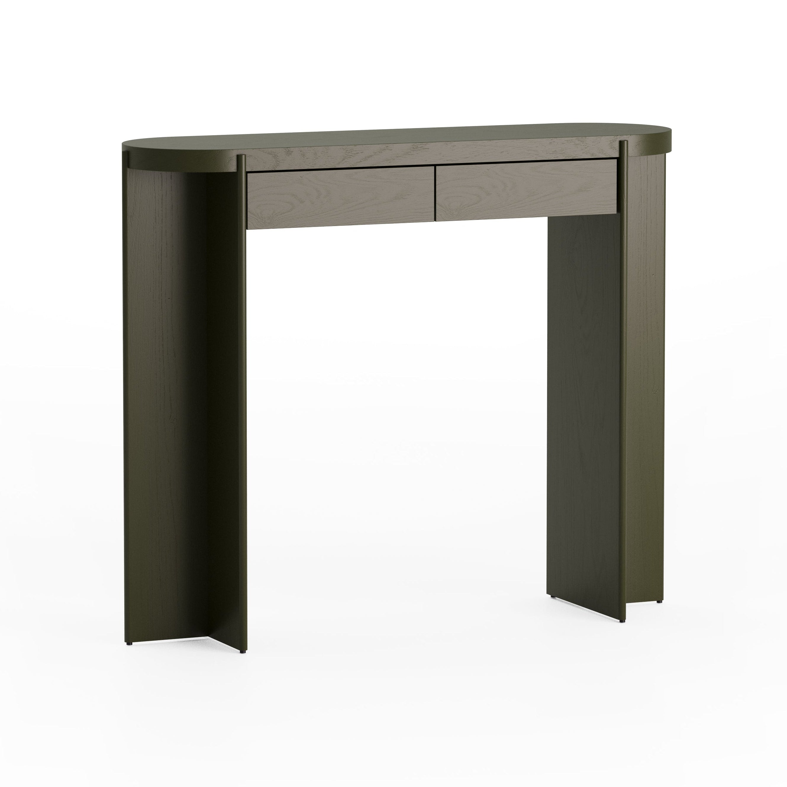 KIRU DUO Console Green Oak Wood