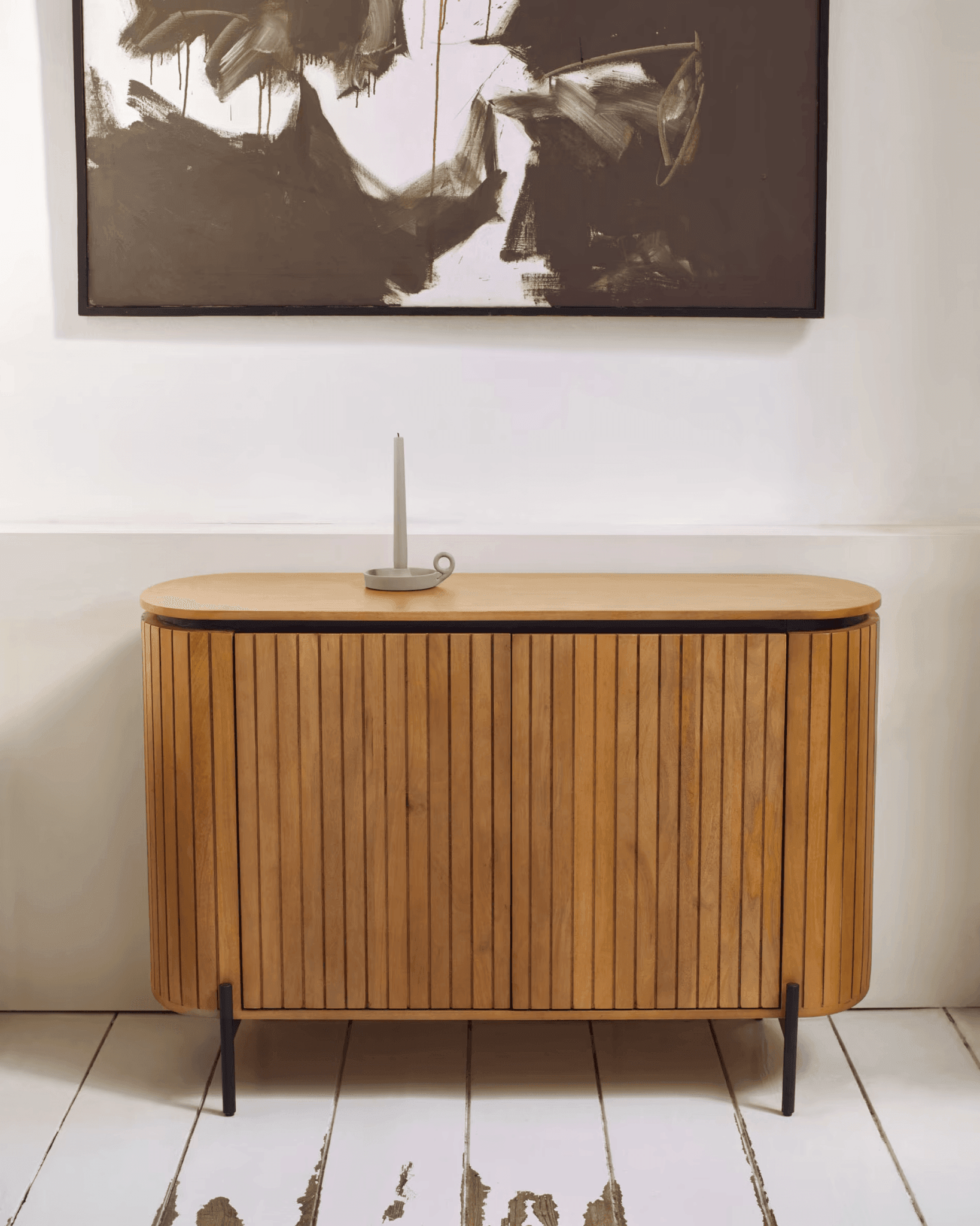 Komoda 2-drzwiowa LICIA lite drewno mango La Forma Eye on Design