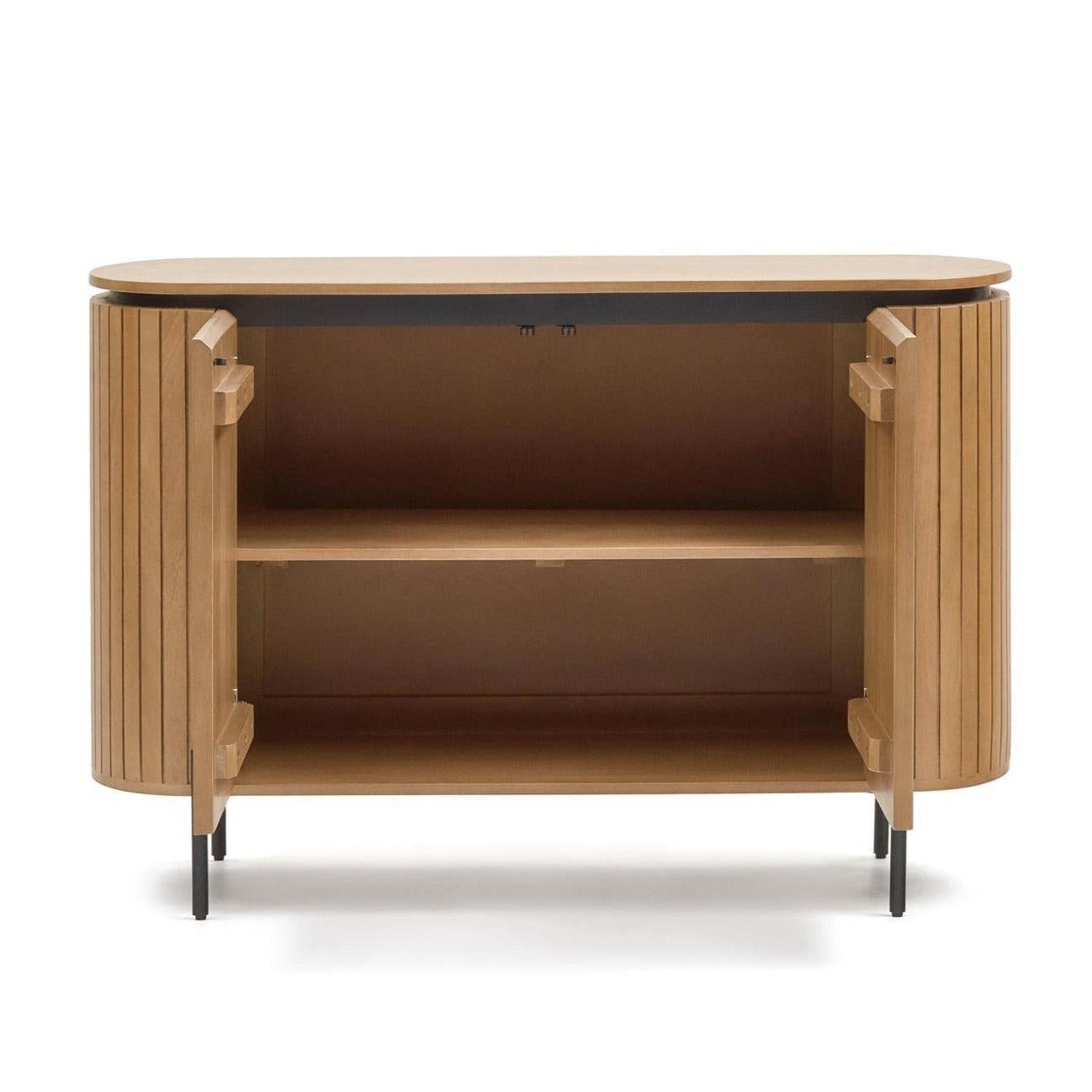 Komoda 2-drzwiowa LICIA lite drewno mango La Forma Eye on Design