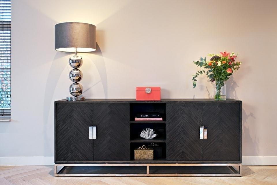 Komoda BLACKBONE srebrny Richmond Interiors Eye on Design