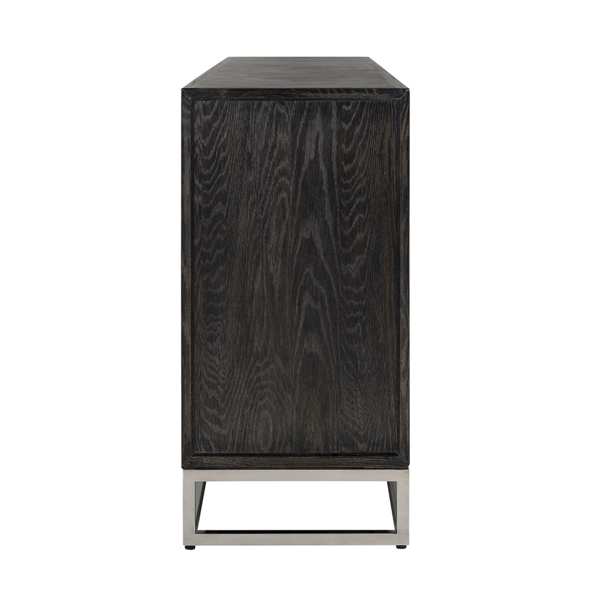 Komoda BLACKBONE srebrny Richmond Interiors Eye on Design
