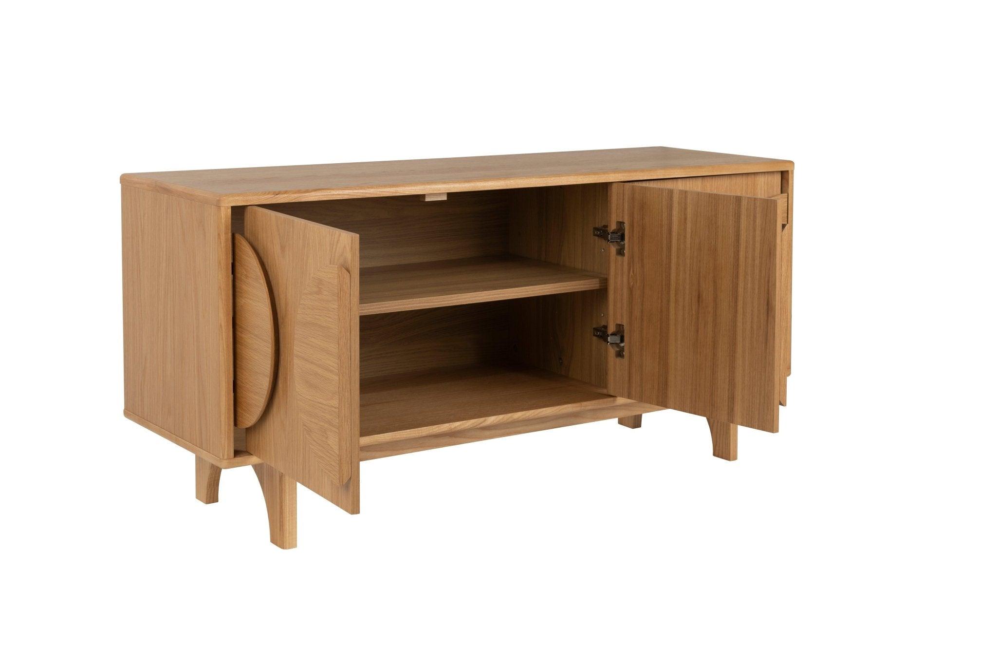 Komoda GROOVE drewno dębowe Zuiver Eye on Design