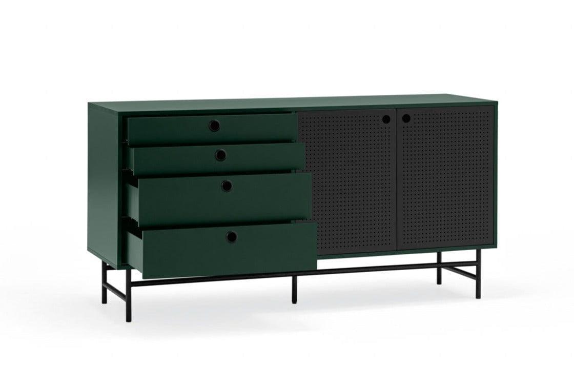 Komoda PUNTO ciemnozielony Teulat Eye on Design